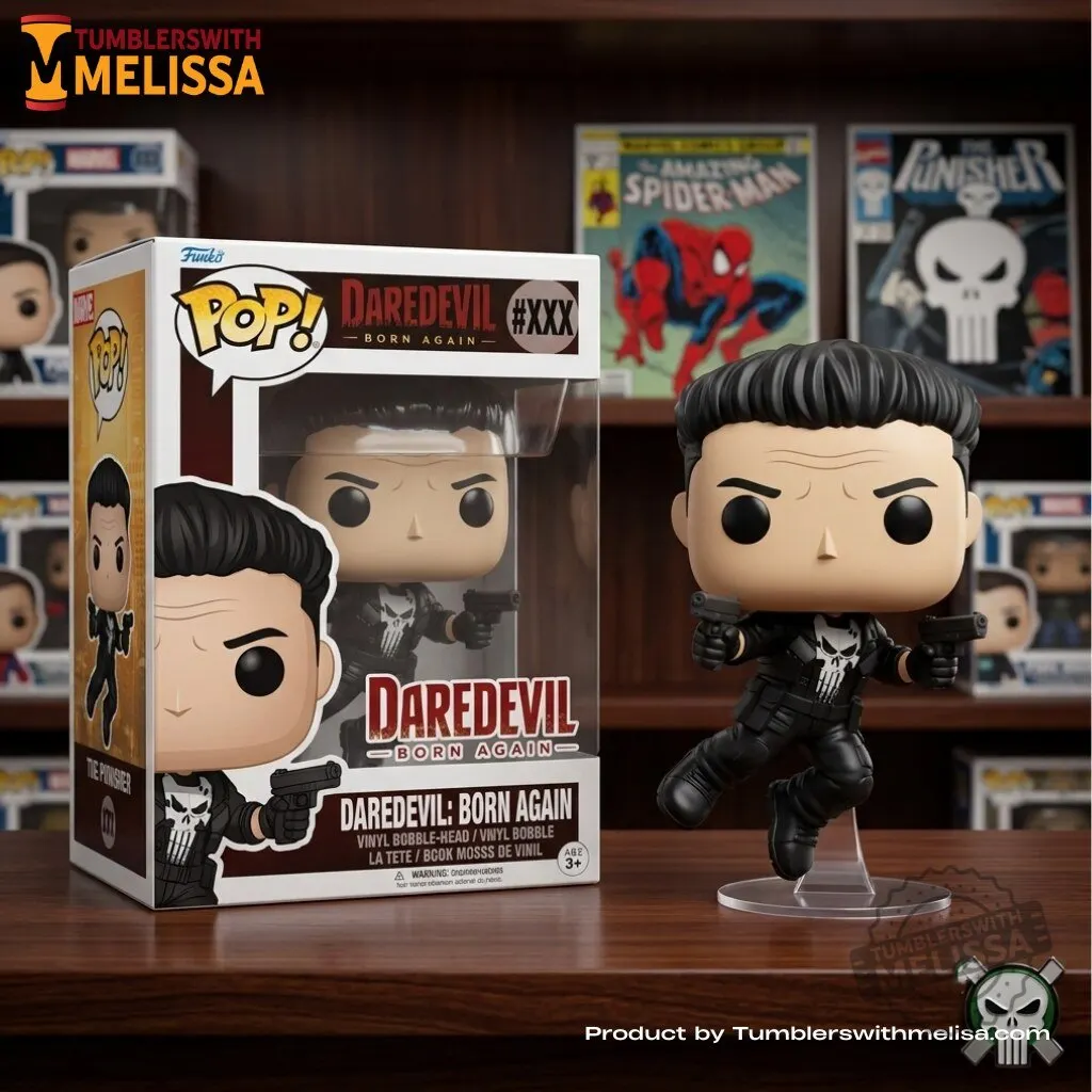 "Collectible Funko Pops and BTS Fortnite Figures: Must-Have Marvel Items" 32 Marvel: Daredevil Born Again Funko Pop Figures Doll