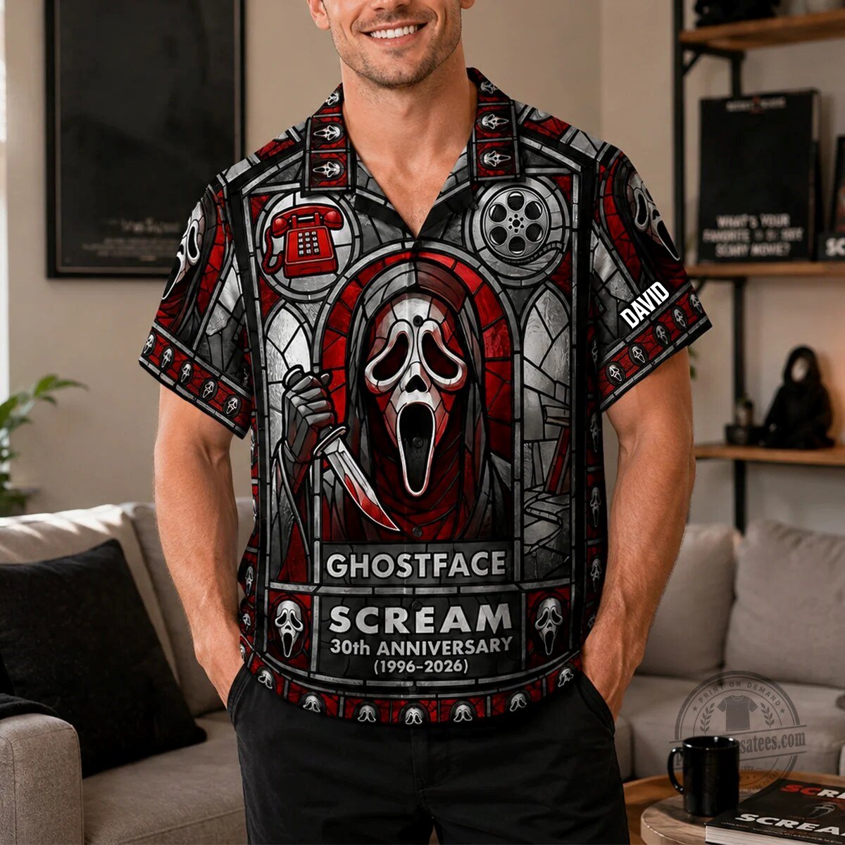 Terrifying Call Hawaiian Shirt - Personalized Gifts For Horror Lovers 05qhdh060826