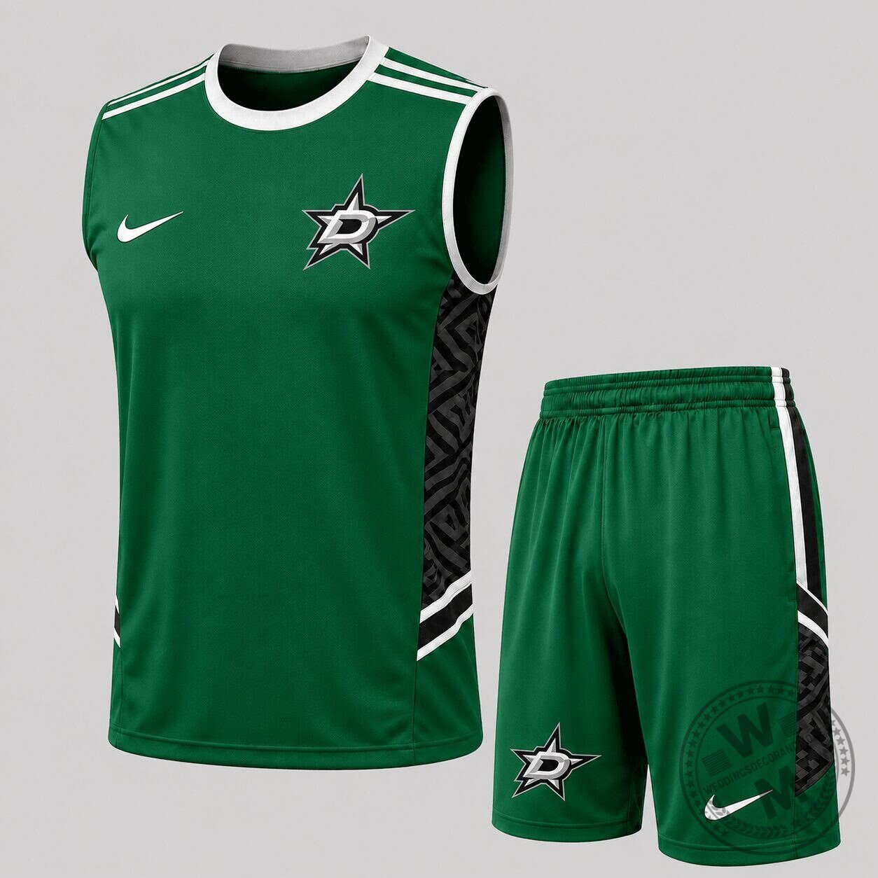 Dallas Stars National Hockey League Tribal Edge Tank Top and Shorts Set