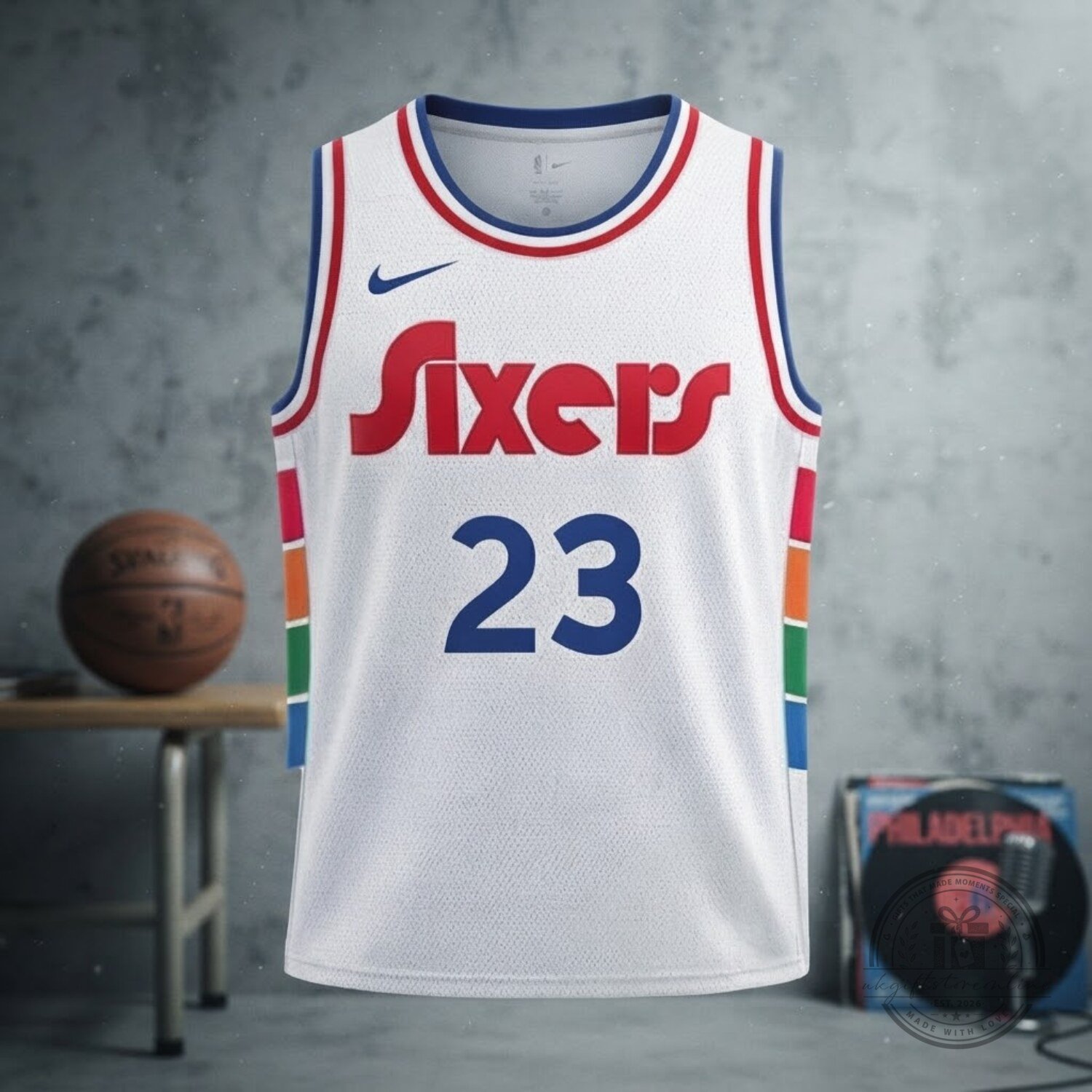 Philadelphia 76ers LeBron James City Edition Basketball Jersey
