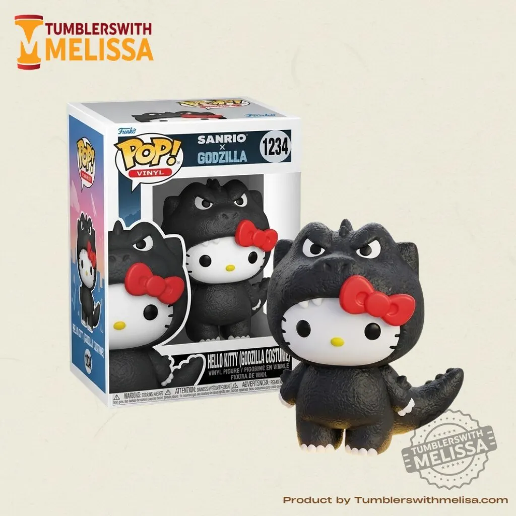 McDonald x Hello Kitty x Godzilla Funko Pop Figures Doll 3 McDonald x Hello Kitty x Godzilla Funko Pop Figures Doll premium quality collectible or lifestyle product for everyday use