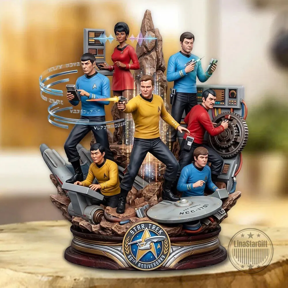 60th Anniversary Commemorative Figurine of the Star Trek Original Series Crew 30 60th Anniversary Commemorative Figurine of the Star Trek Original Series Crew