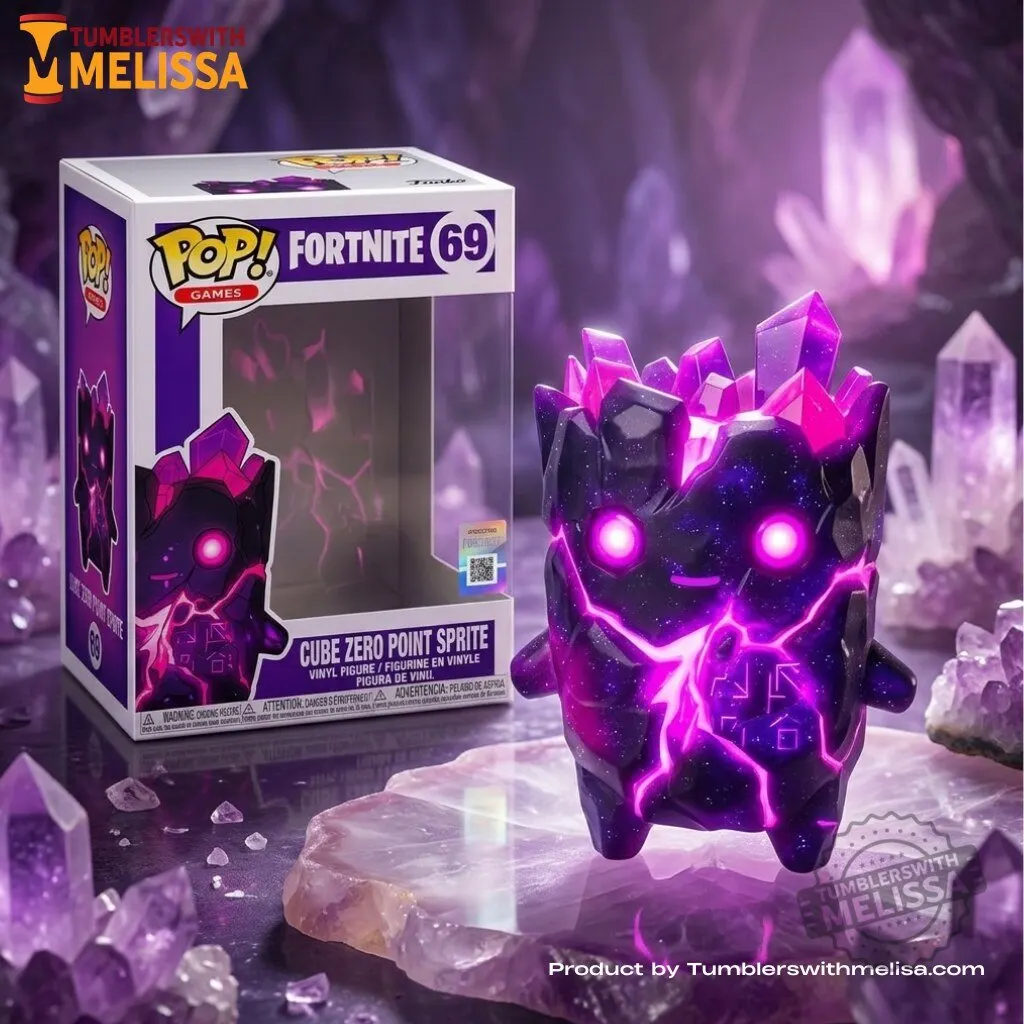 Fortnite Cube Zero Point Sprite Funko Pop Figures Doll