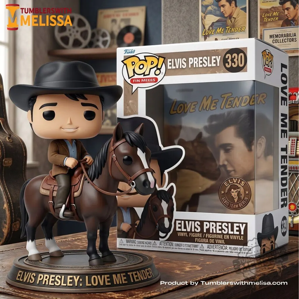 Elvis Presley Love Me Tender Funko Pop Figures Doll