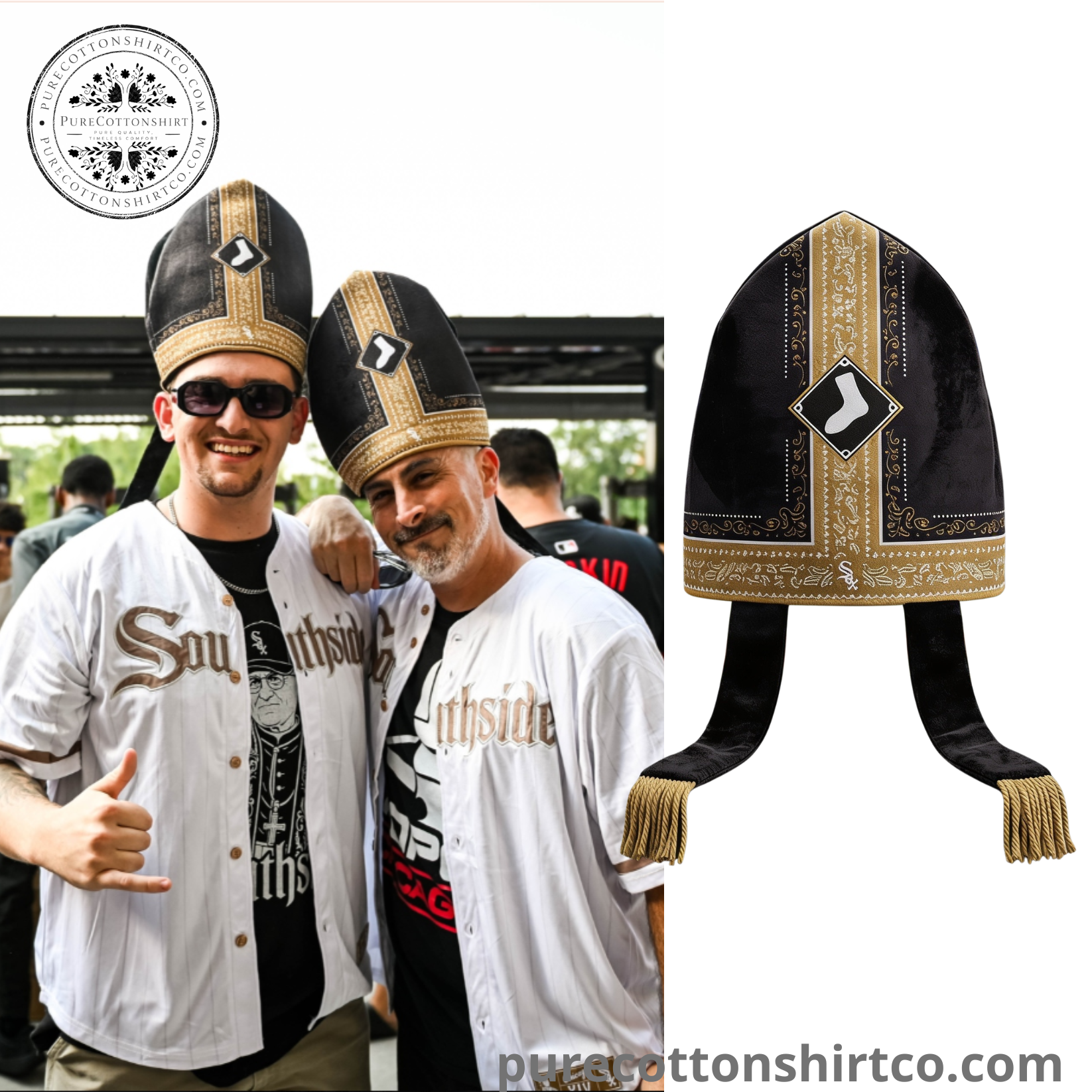 2026 White Sox Pope Hat - Sox fans are lining up to Pope Leo XIV’s
