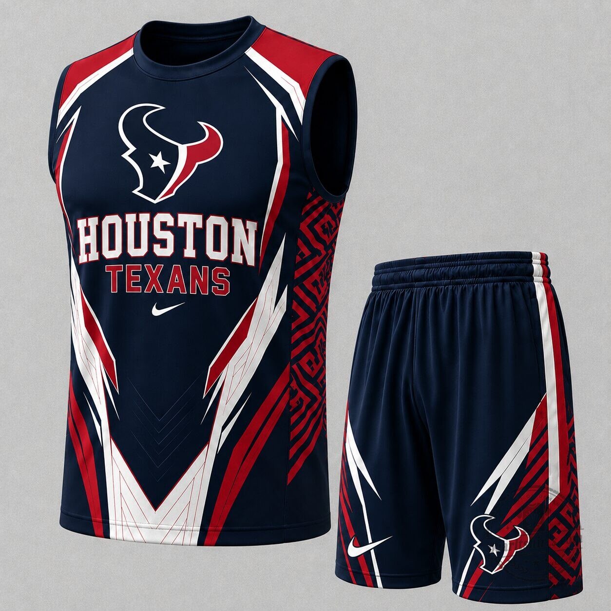 Houston Texans National Football League Game Ready Tank Top and Shorts Set
