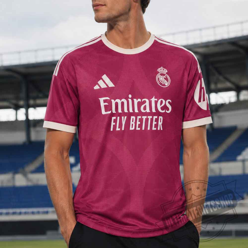 Real Madrid 26/27 Third Pink Jersey Real Madrid 26/27 Third Pink Jersey — image 2