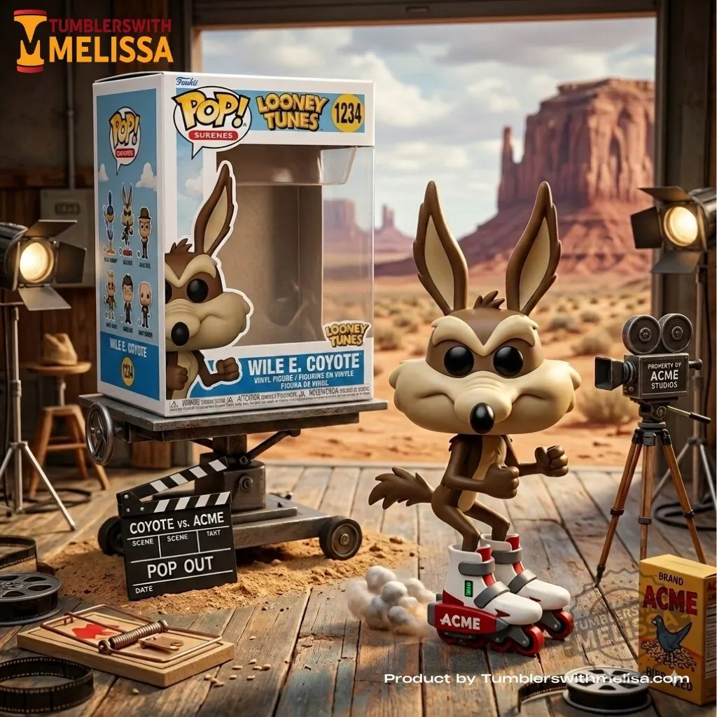 Looney Tunes Wile E. Coyote Funko Pop Figures Doll