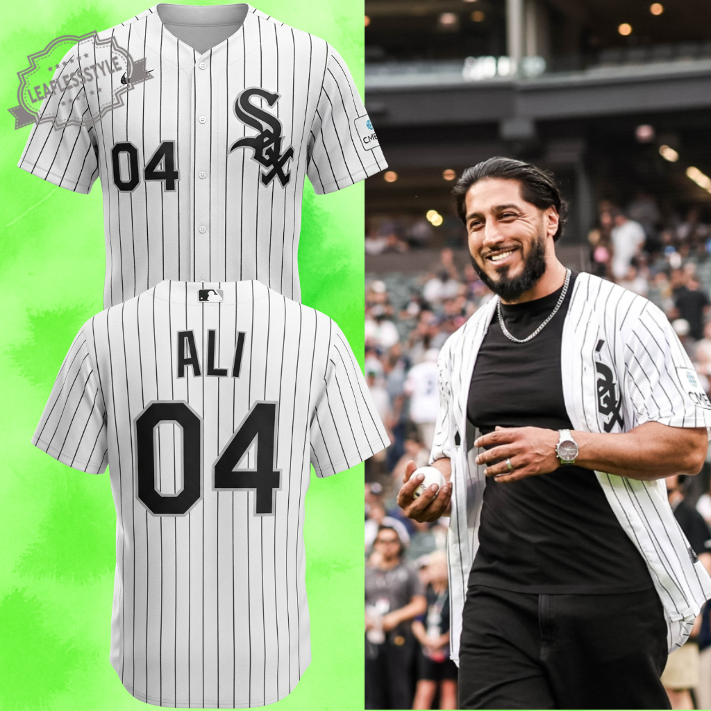 Mustafa Ali Chicago White Sox Baseball Jersey Shirt