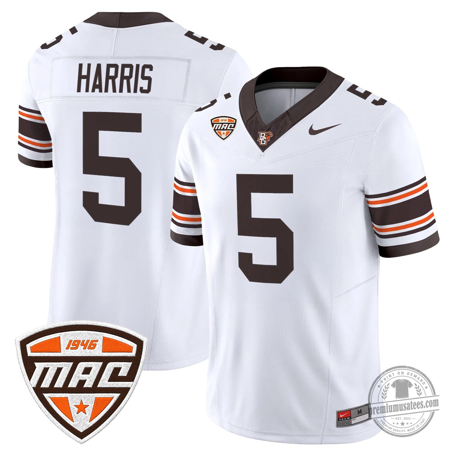 Bowling Green Falcons Number 16 Novasad Orange Football Jersey 85 Bowling Green Falcons Number 16 Novasad Orange Football Jersey