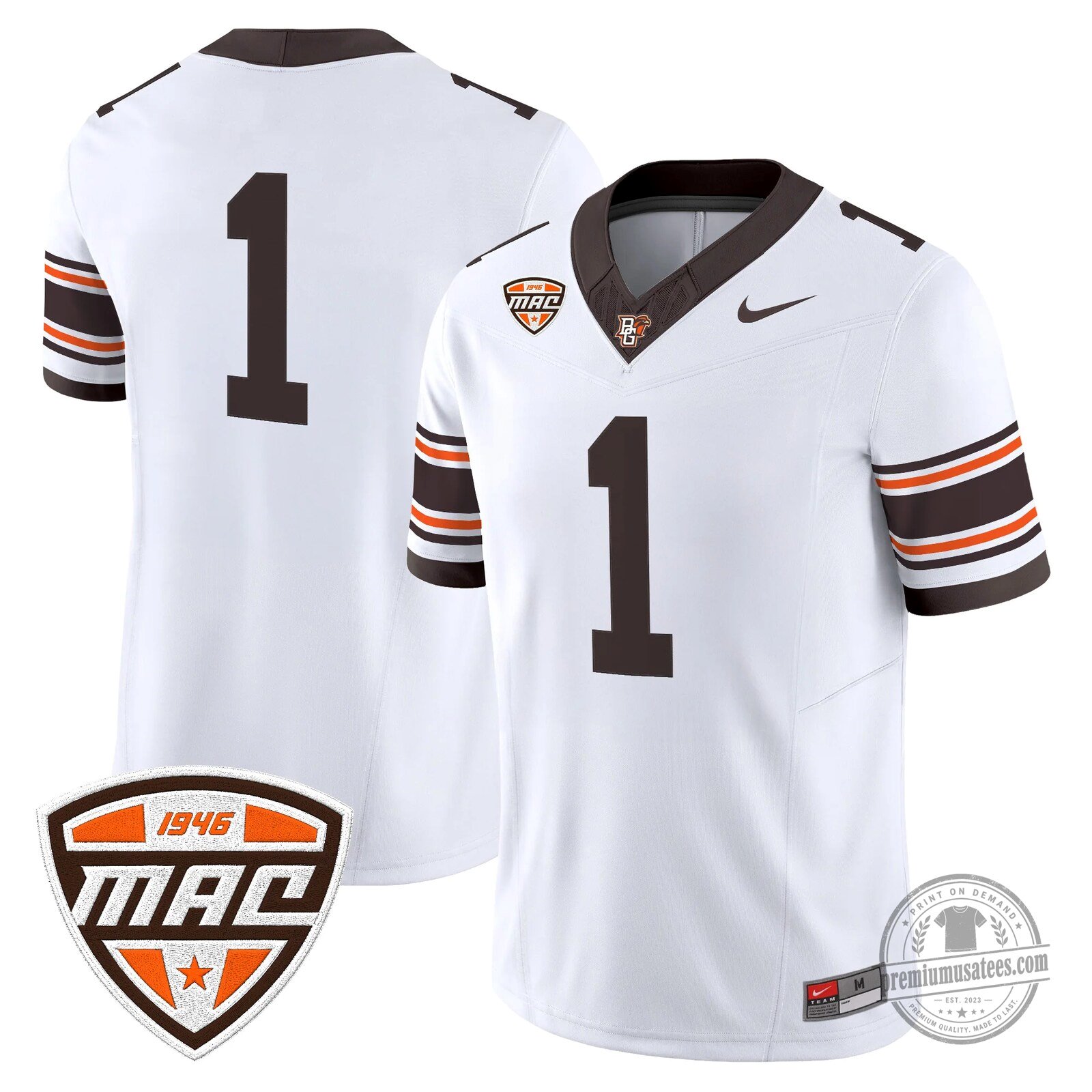 Bowling Green Falcons Number 16 Novasad Orange Football Jersey 87 Bowling Green Falcons Number 16 Novasad Orange Football Jersey