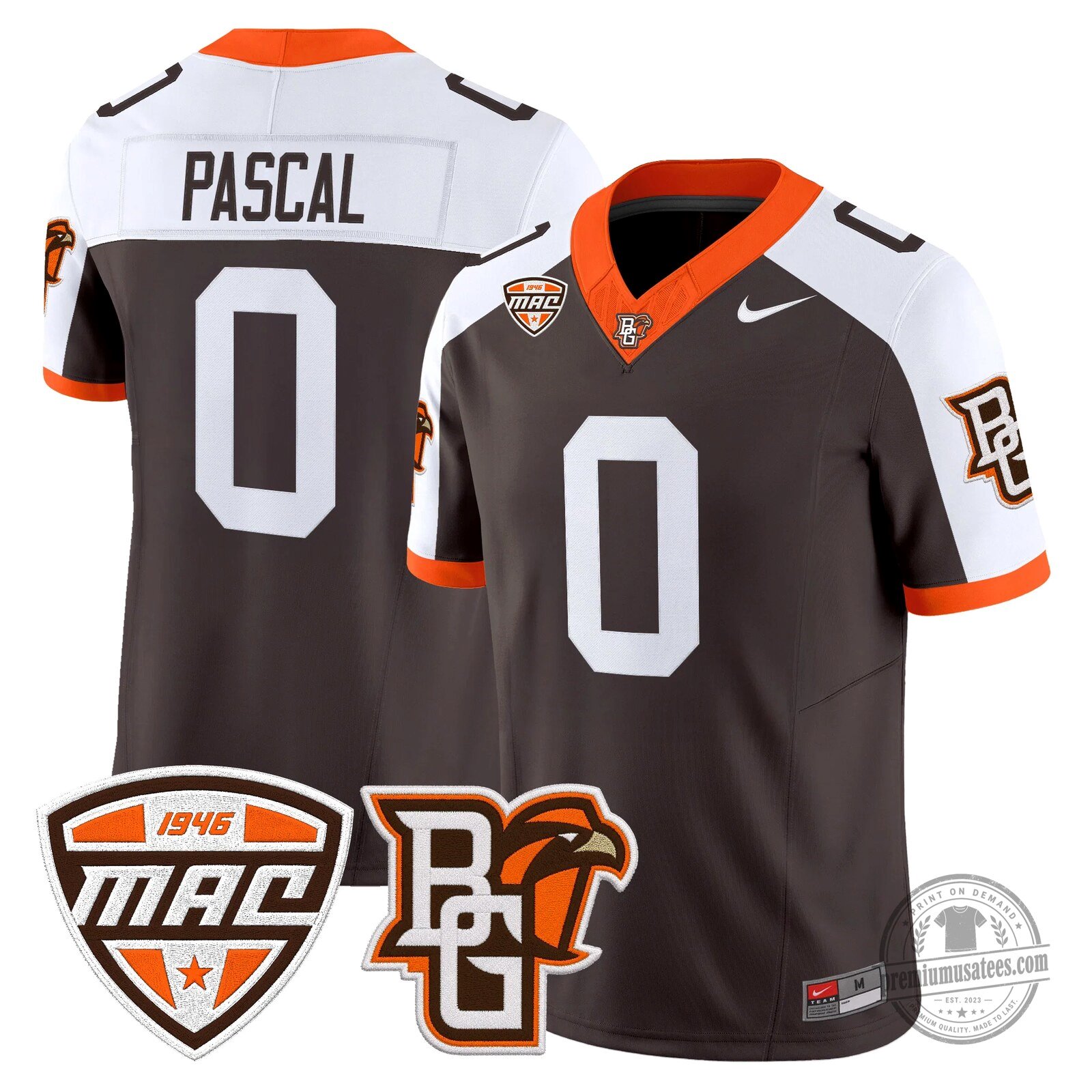 Bowling Green Falcons Number 16 Novasad Orange Football Jersey 103 Bowling Green Falcons Number 16 Novasad Orange Football Jersey