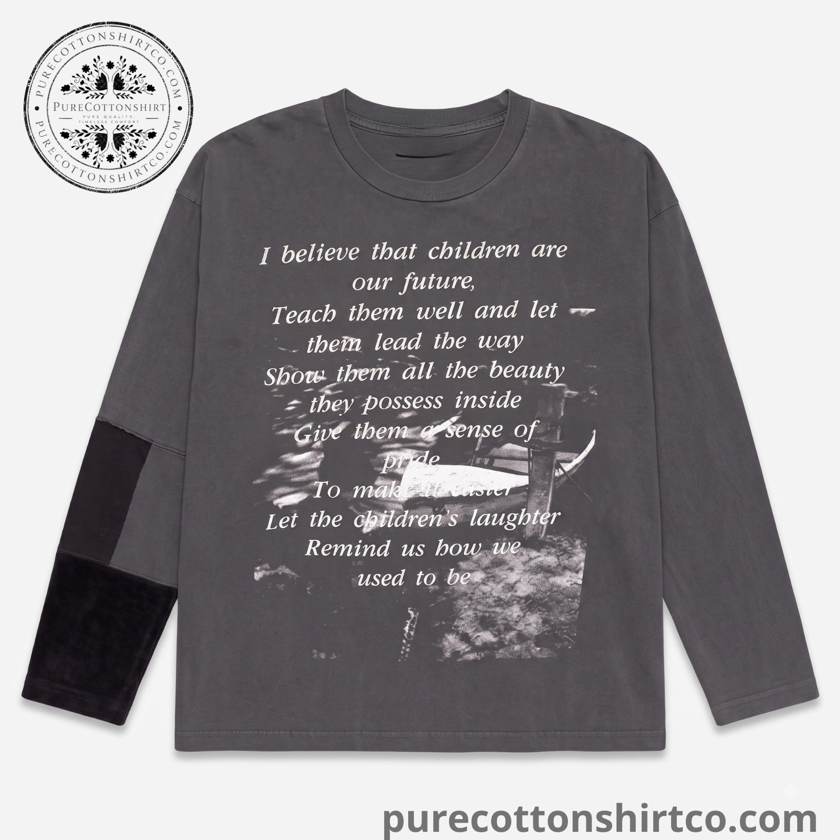 4 BTS RM Enfants Riches Déprimés The Greatest Love of All Ls Long Sleeve Shirt — image 2