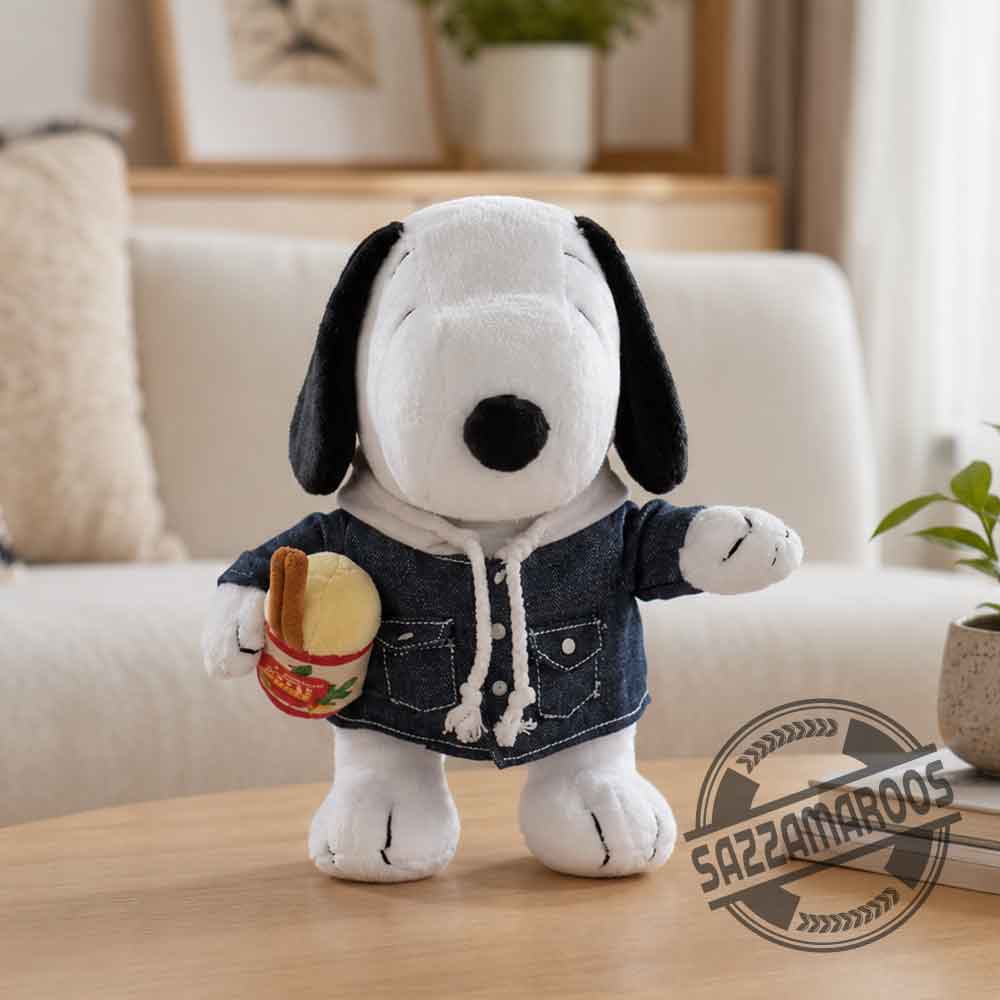 CVS Snoopy Denim & Apple Cider Plush Toy