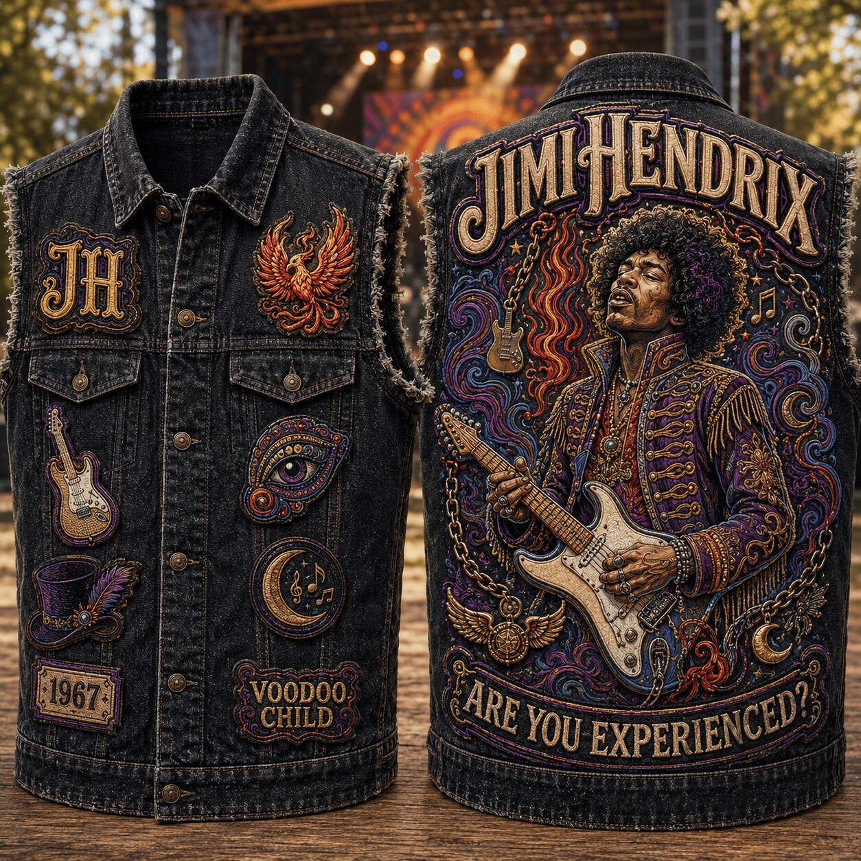 NTVA PREMIUM DENIM VEST by JHR