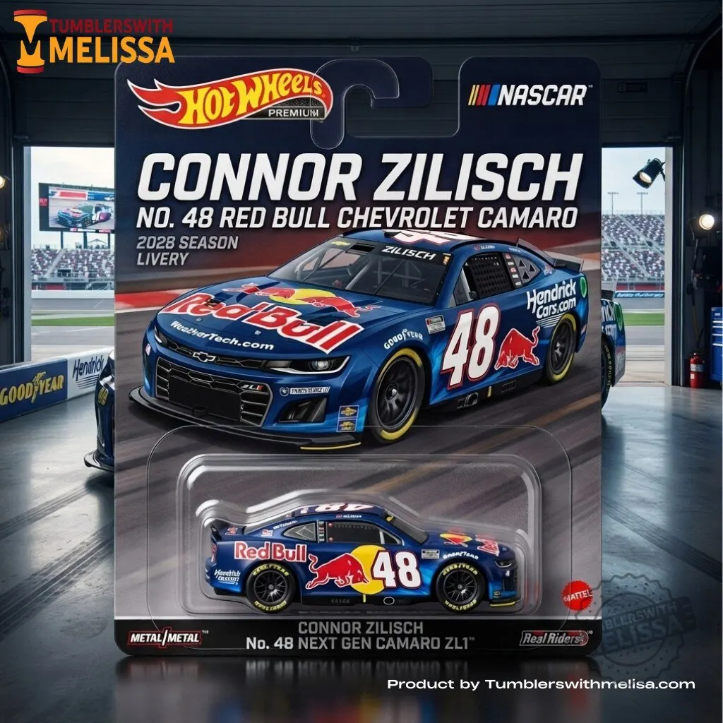 Hot Wheels Connor Zilisch No. 48 Redbull Paint Scheme for 2028 Die Cast Model 2 Hot Wheels Connor Zilisch No. 48 Redbull Paint Scheme for 2028 Die Cast Model premium quality collectible or lifestyle product for everyday use