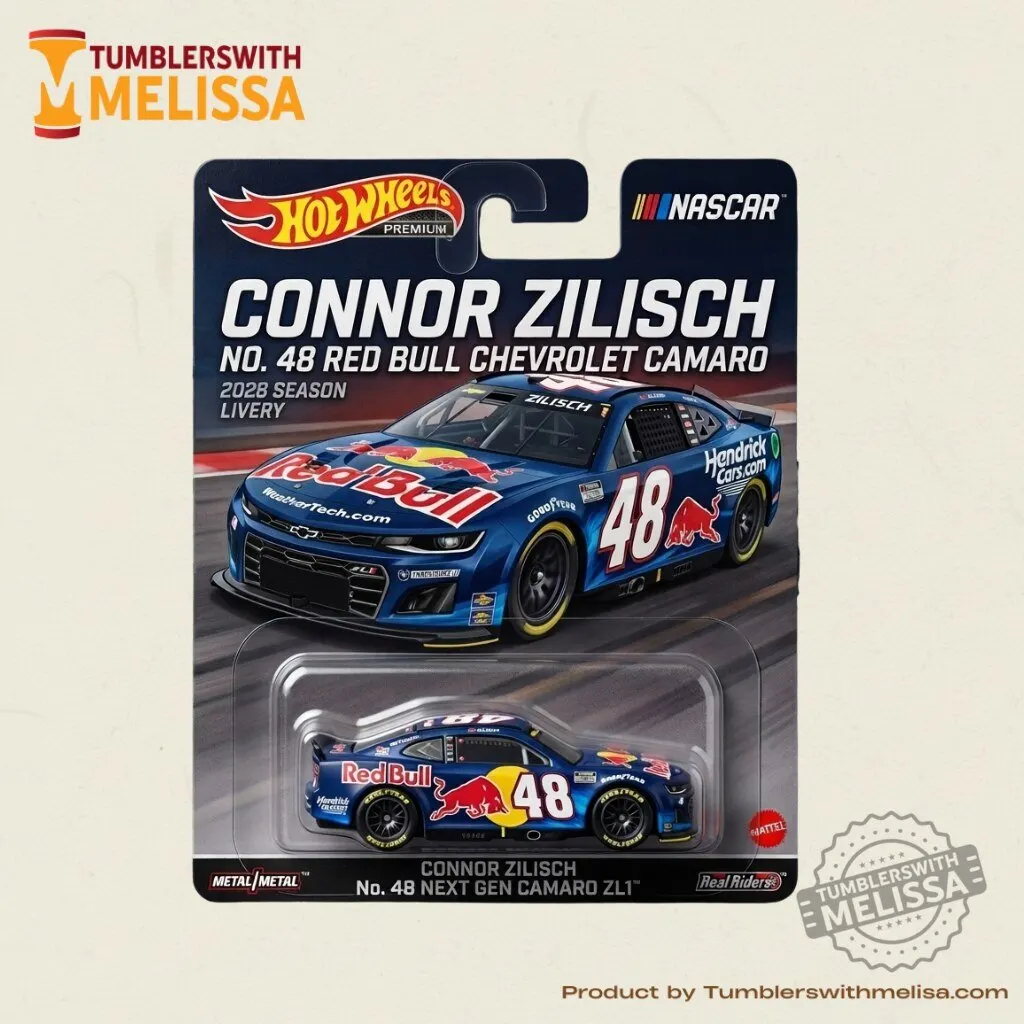 Hot Wheels Connor Zilisch No. 48 Redbull Paint Scheme for 2028 Die Cast Model 3 Hot Wheels Connor Zilisch No. 48 Redbull Paint Scheme for 2028 Die Cast Model premium quality collectible or lifestyle product for everyday use