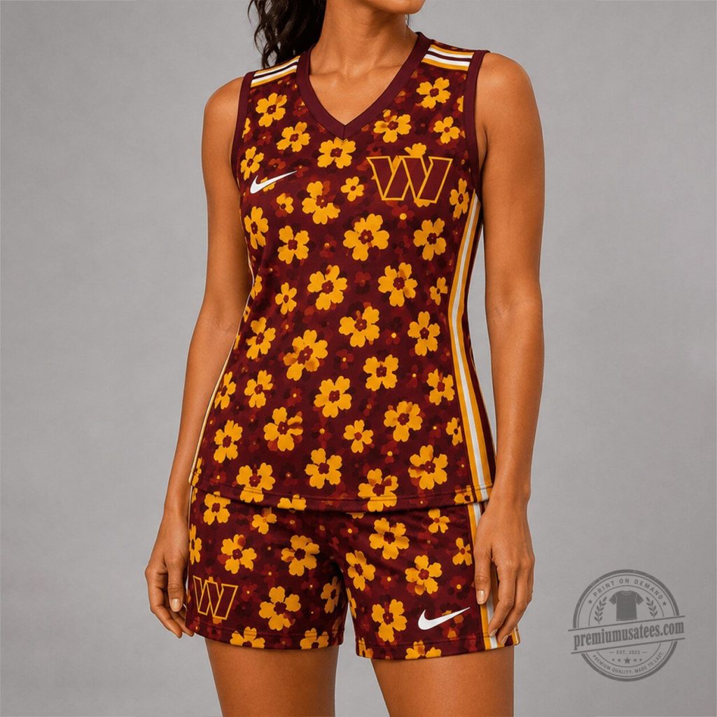 washington-commanders-premium-nfl-floral-leopard-gameday-tank-top-shorts-set-ny-featured Washington Commanders | Premium NFL Floral Leopard Gameday Tank Top & Shorts Set NY