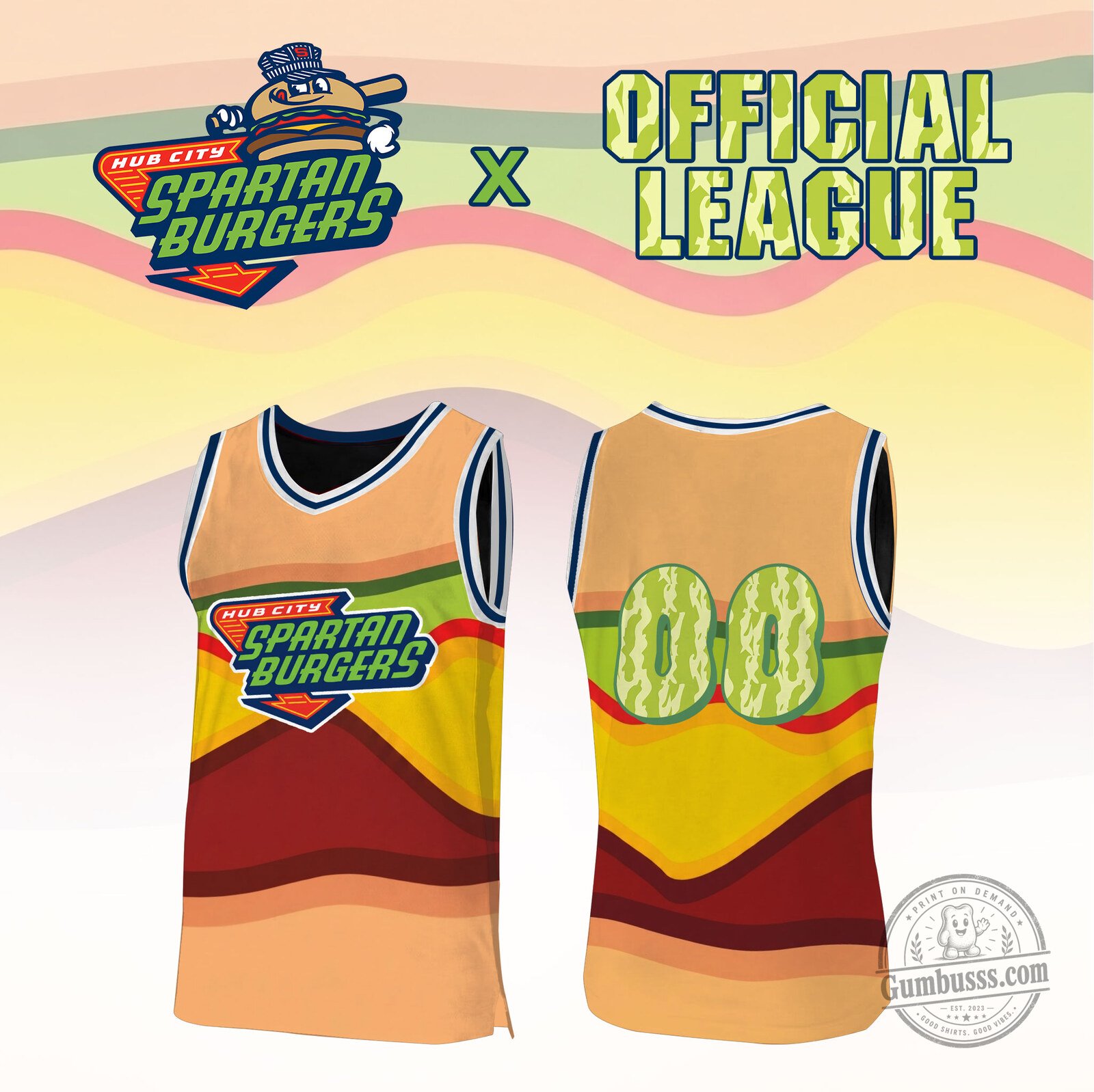 _Hub City Spartanburgers x Official League Limited Basketball Jersey NN