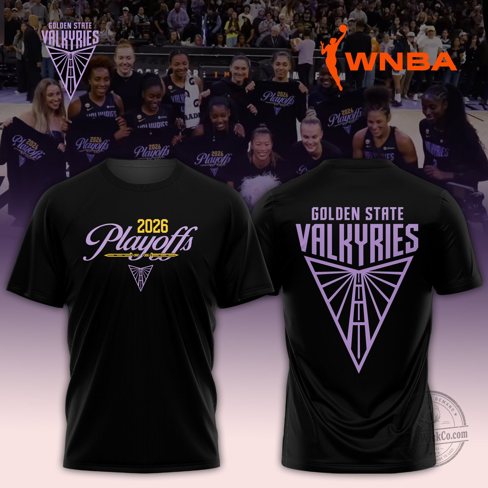 _ Valkyries 2026 Playoffs T-Shirt Limited Edition