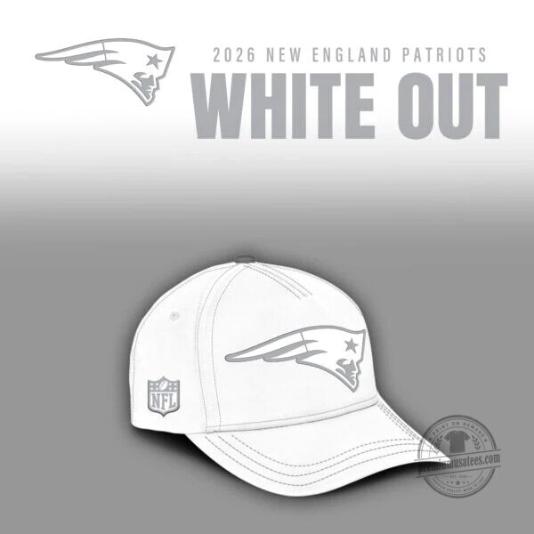 New England Patriots 2026 White Out Limited Edition Football Hoodie 5 New England Patriots 2026 White Out Limited Edition Football Hoodie