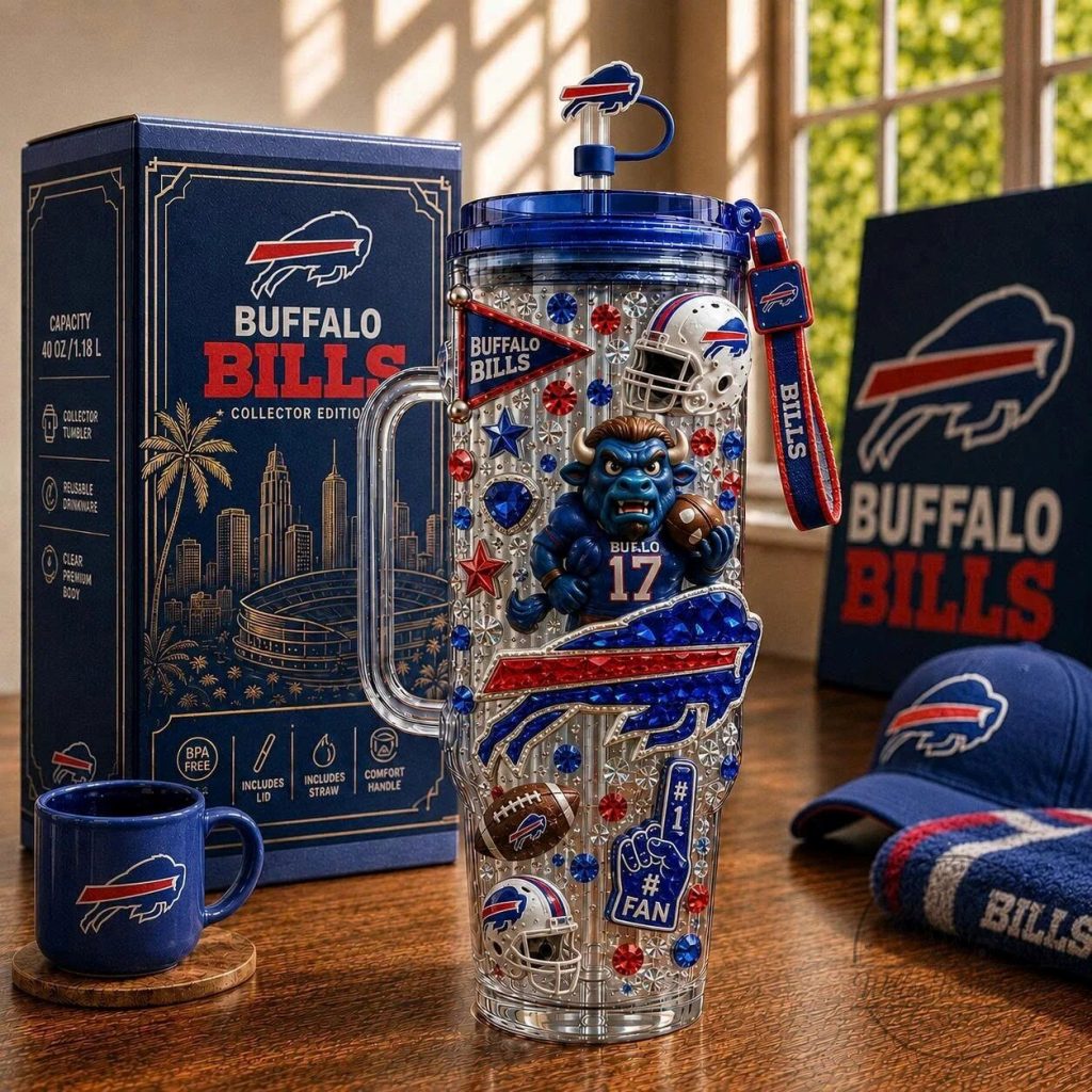 buffalo-bills-football-team-40oz-collector-edition-tumbler-with-handle-and-straw-featured Buffalo Bills Football Team 40oz Collector Edition Tumbler with Handle and Straw