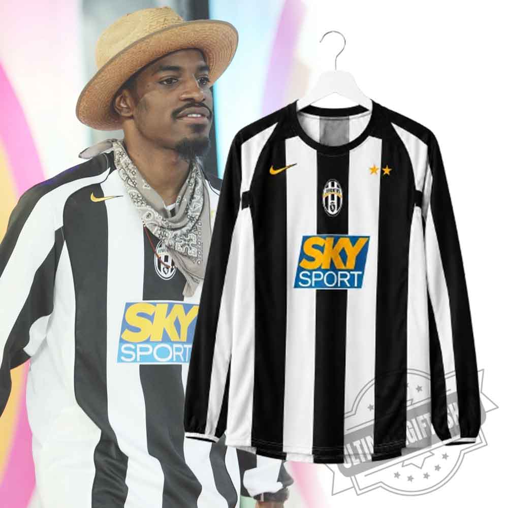 André 3000 Juventus Home Jersey Shirt 2004/05 at MTV Studios