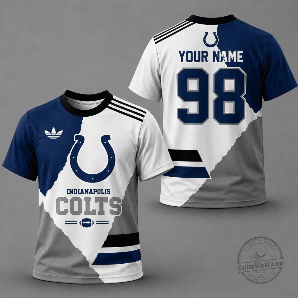 Indianapolis Colts Personalized Football Fan Jersey Custom Name Number Indianapolis Colts Personalized Football Fan Jersey Custom Name Number