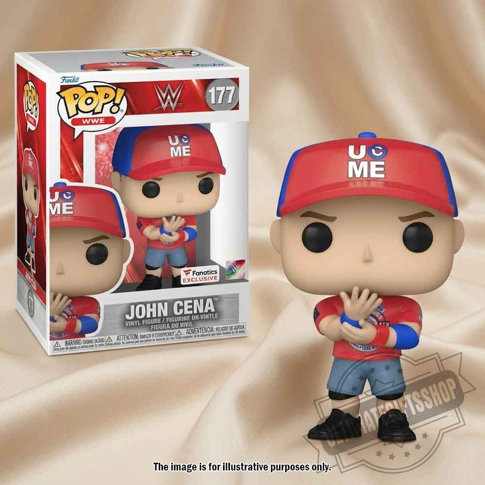 Funko Pop! John Cena #177 U Can't See Me Fanatics Exclusive Vinyl Figure