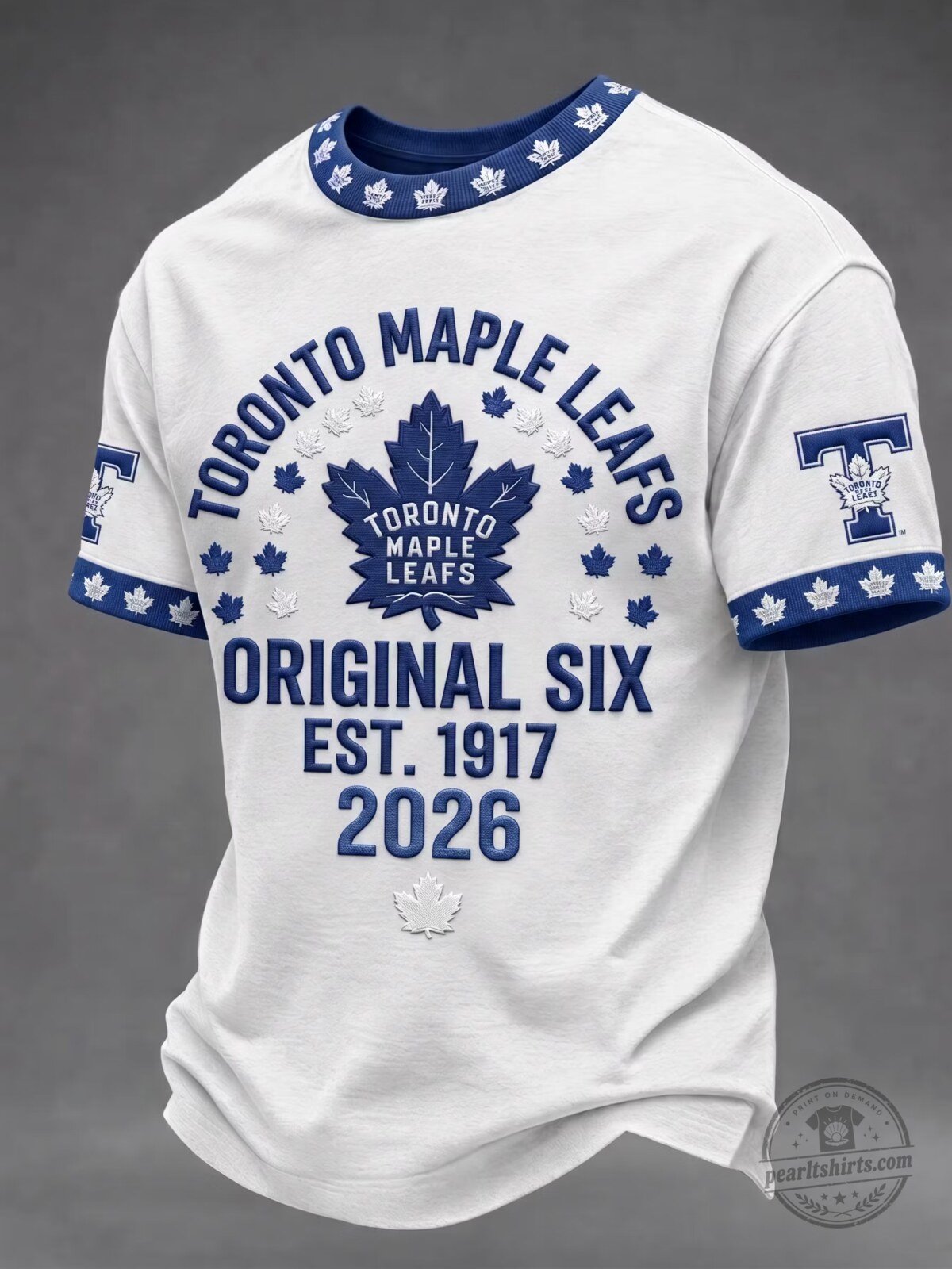 Toronto Maple Leafs Original Six Est. 1917 2026 Short Sleeve T-Shirt