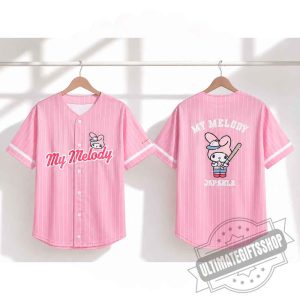 Timothée Chalamet Buying My Melody x JapanLA Baseball Jersey