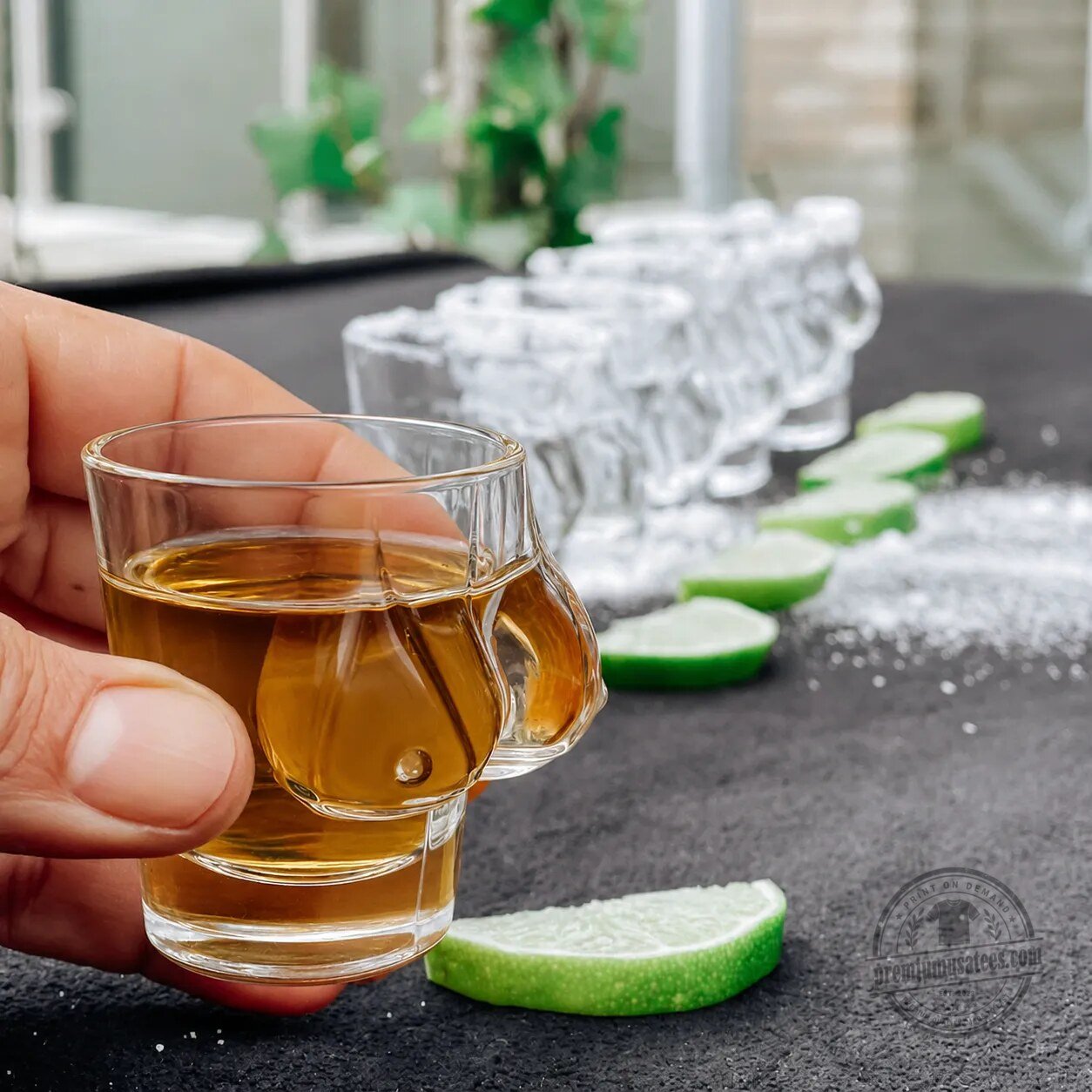 Funny Boob Shaped Shot Glasses Set of Six