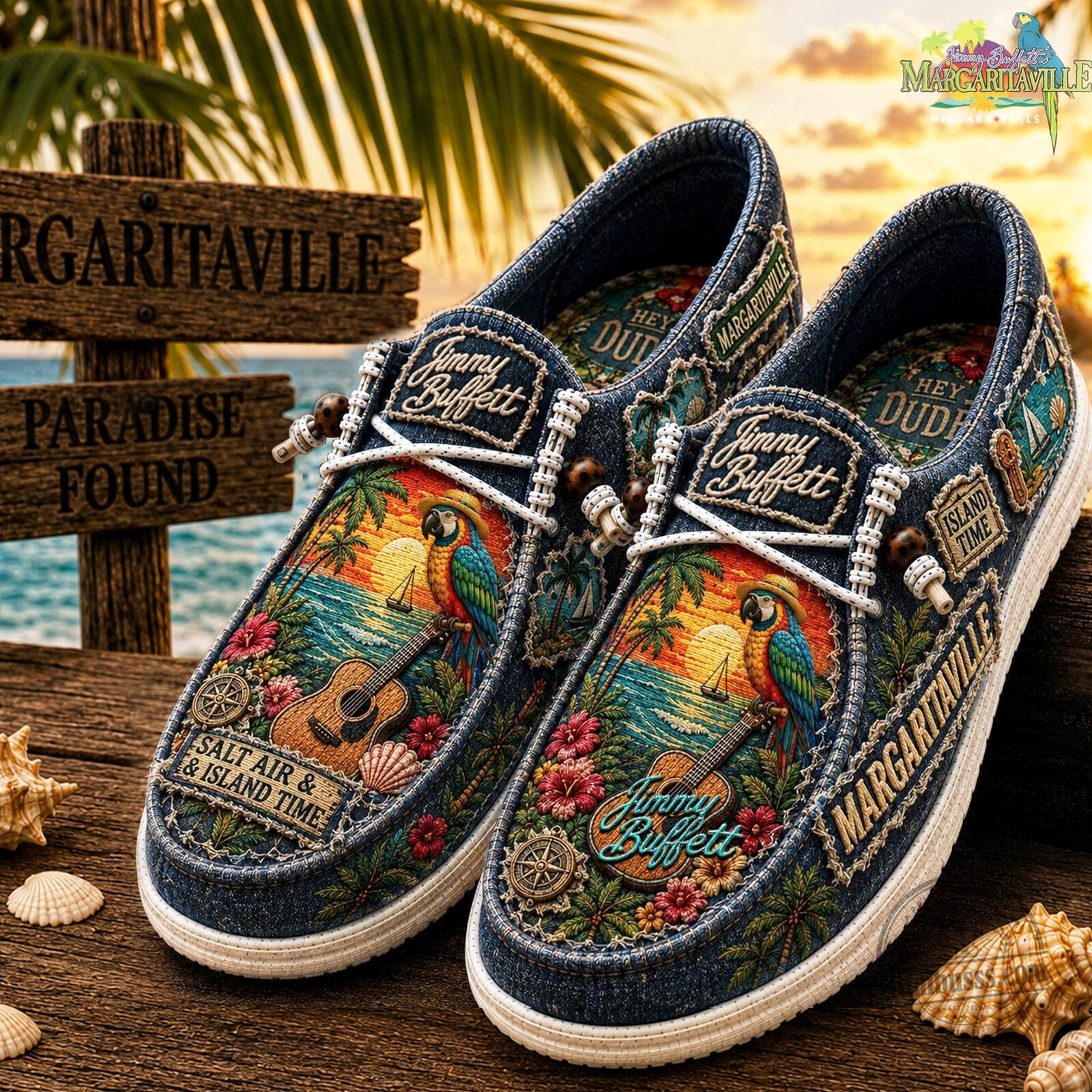 Tropical Sunset Shoes from Margaritaville by Jimmy Buffett - Paradise Found Collection 1 Tropical Sunset Shoes from Margaritaville by Jimmy Buffett - Paradise Found Collection
