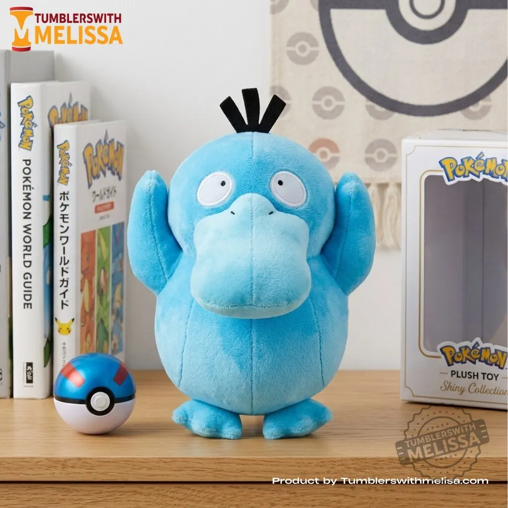 Pokemon Shiny Psyduck Blue Shining Cute Plush Pillow 2 Pokemon Shiny Psyduck Blue Shining Cute Plush Pillow premium quality collectible or lifestyle product for everyday use