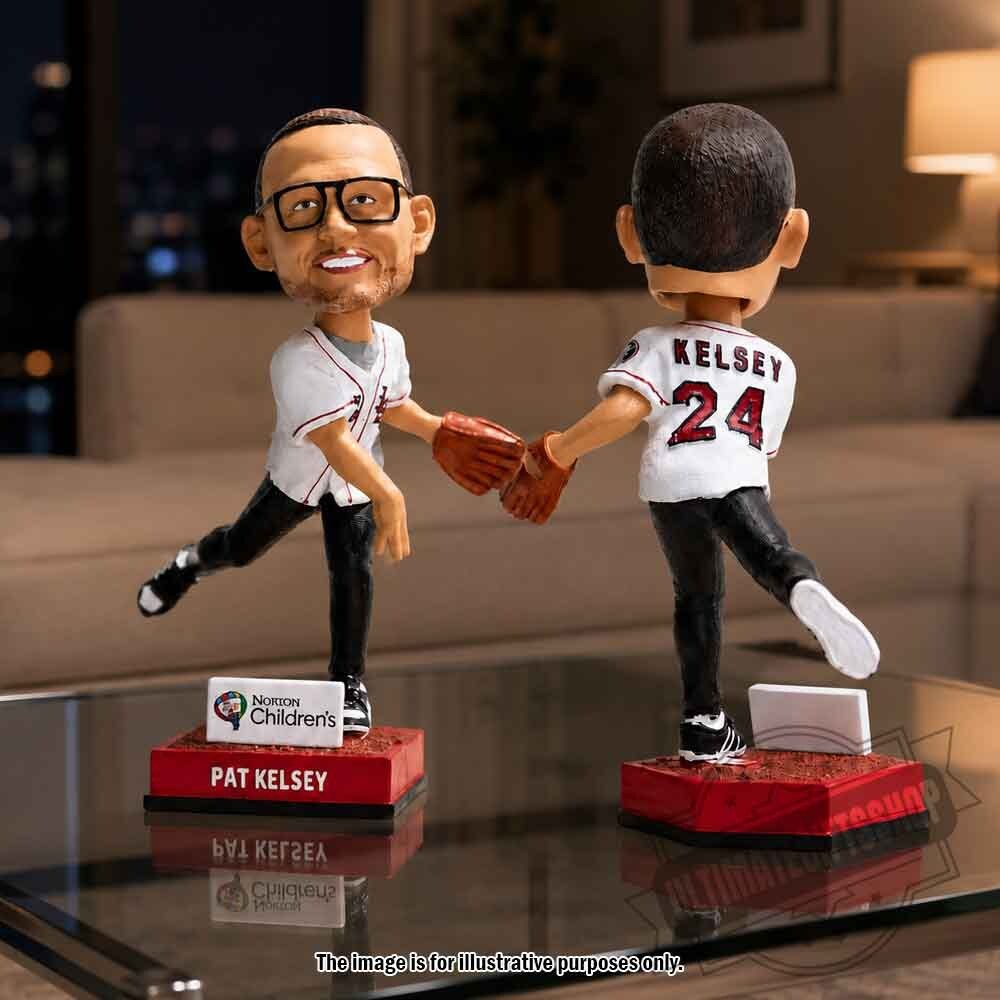 Pat Kelsey #24 Norton Children's Baseball Bobblehead Figure Collectible 5 Pat Kelsey #24 Norton Children