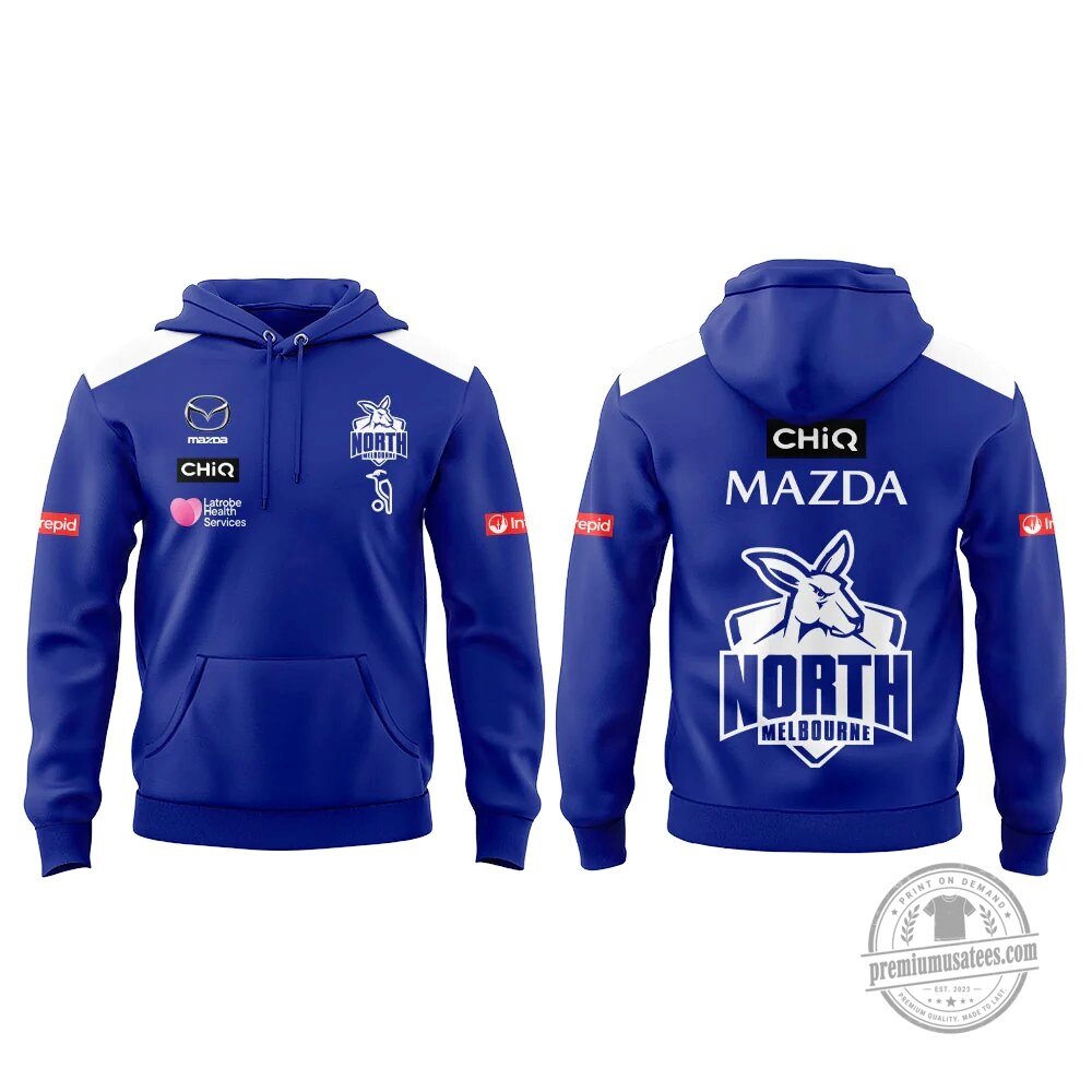 North Melbourne Kangaroos Australian Rules Football Club Performance Hoodie 5 North Melbourne Kangaroos Australian Rules Football Club Performance Hoodie