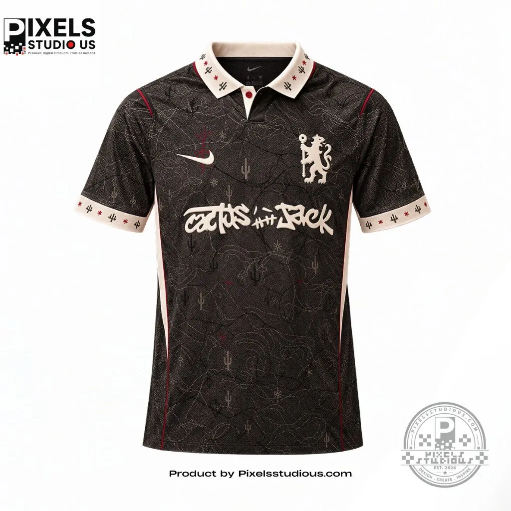 Chelsea x Nike x Cactus Jack Concept Jersey