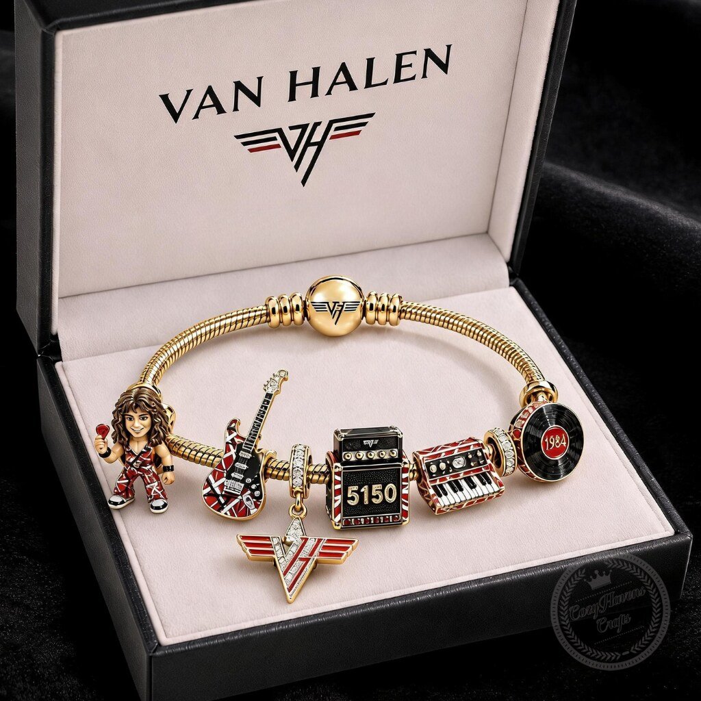 Van Halen Charm Bracelet