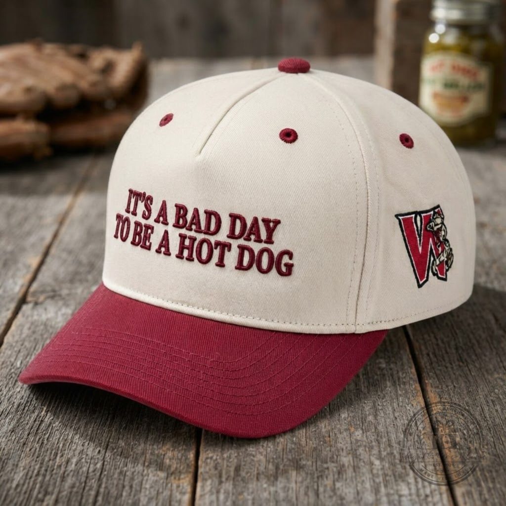 Wisconsin Timber Rattlers It Is A Bad Day To Be A Hot Dog Hat Wisconsin Timber Rattlers It Is A Bad Day To Be A Hot Dog Hat