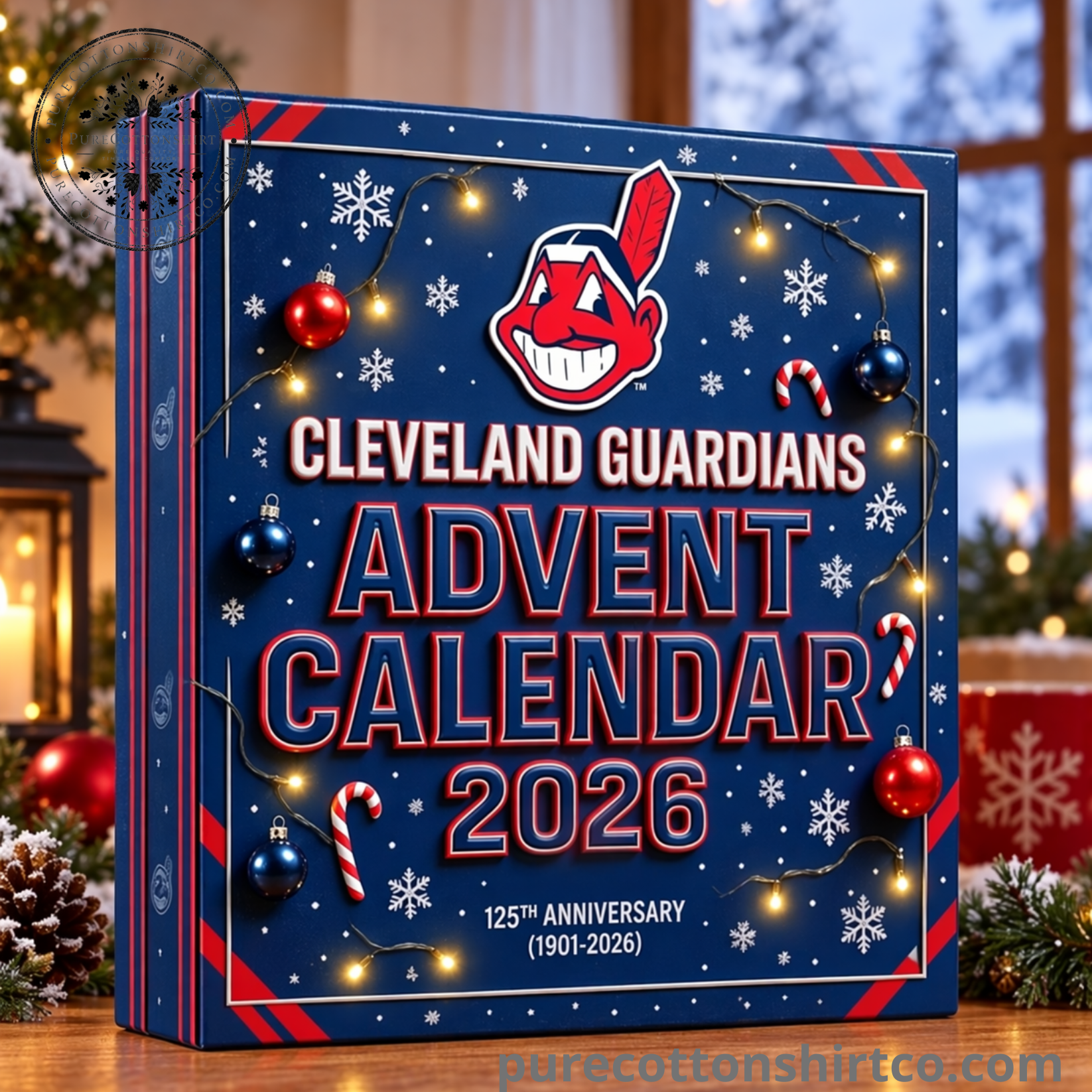 4 Cleveland Guardians 125th Anniversary 2026 Advent Calendar | Baseball Christmas Countdown — image 2