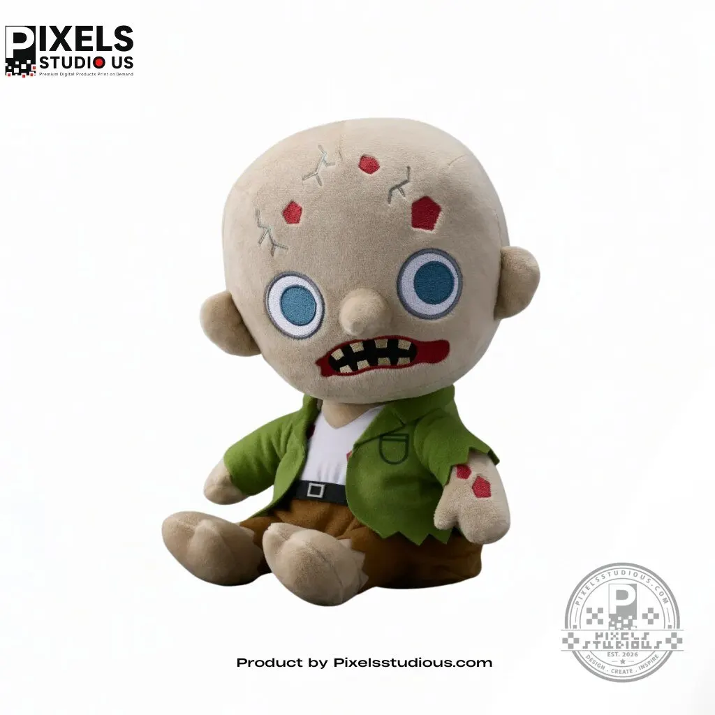 Resident Evil 30th Anniversary Exhibition First Zombie Plush Toy