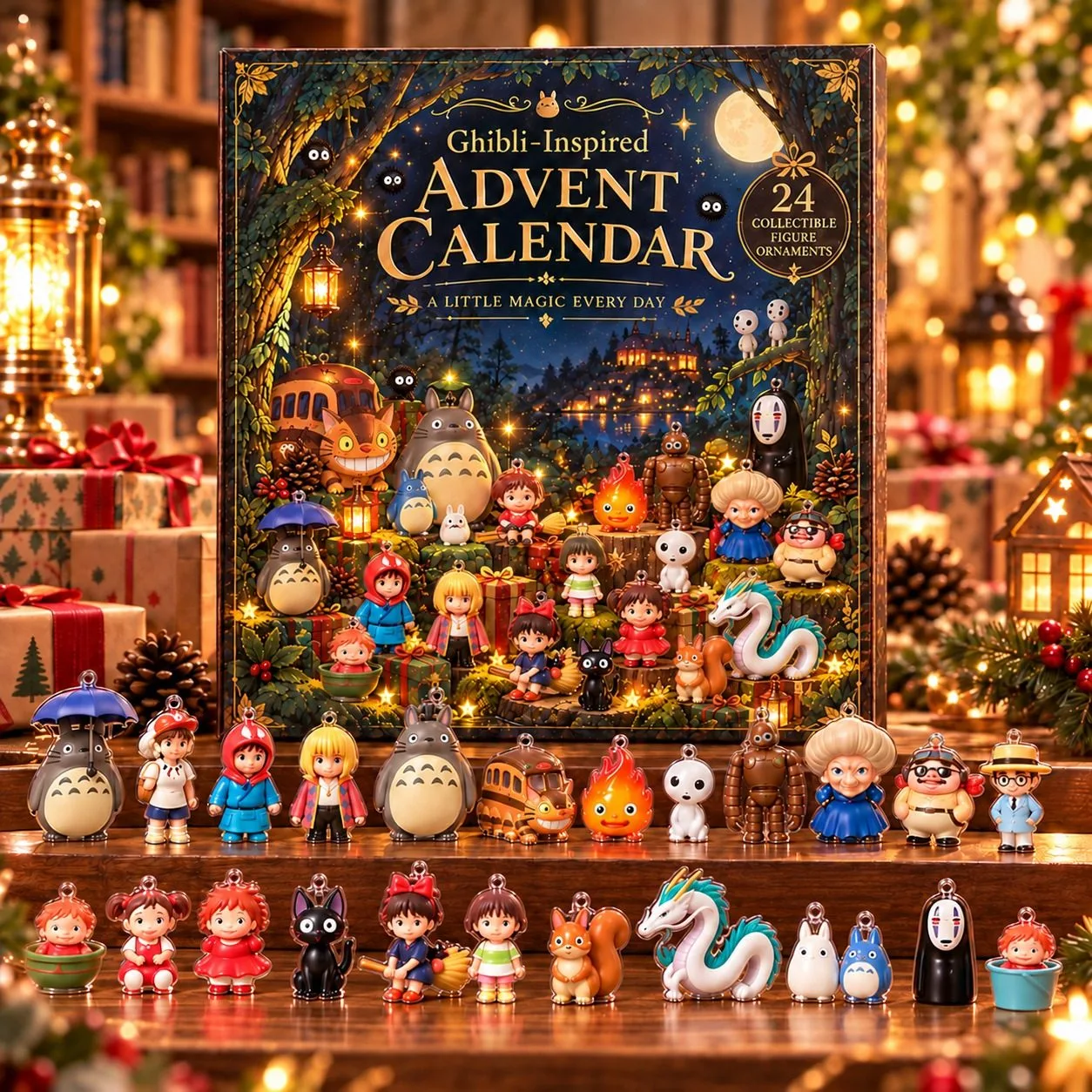 Ghibli Anime Advent Calendar 2026 - Classic Studio Sculpture