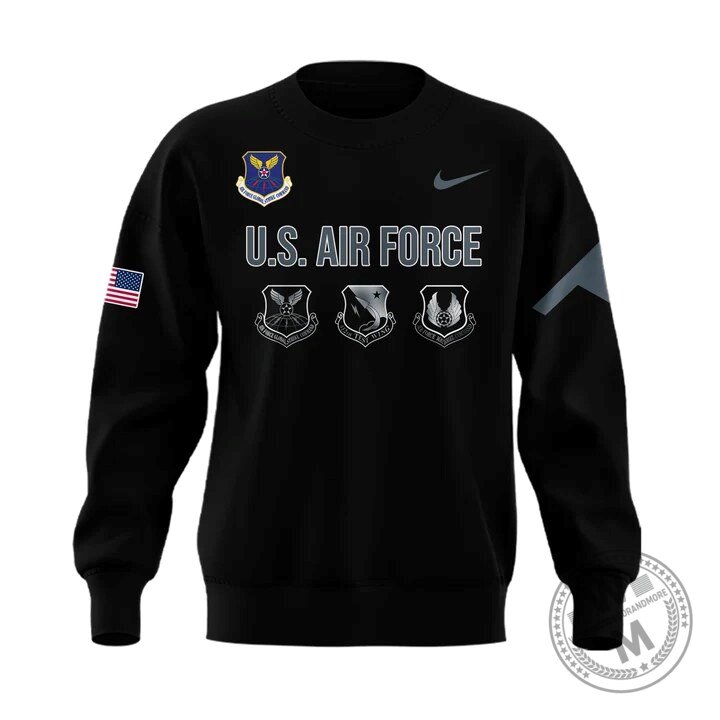 United States Air Force Legacy Series B-21 Raider Football Sweatshirt 6 United States Air Force Legacy Series B-21 Raider Football Sweatshirt