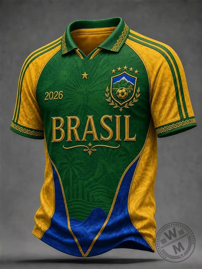 2026 World Cup Supporter Jersey for Brazil's National Football Team
