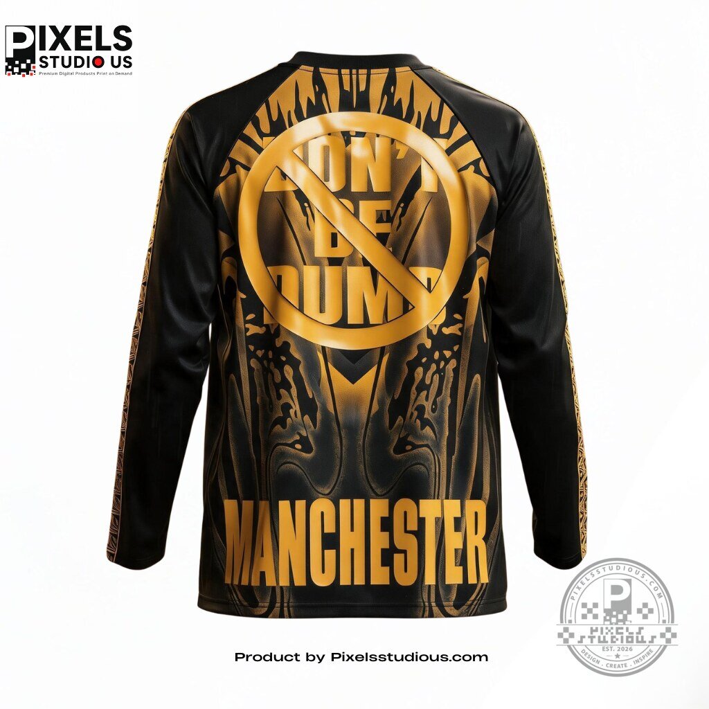 PUMA x ASAP Rocky x Manchester City Dont Be Dumb Long Sleeve Jersey PUMA x ASAP Rocky x Man City "Don't Be Dumb" Long Sleeve Jersey – image 3 of 6
