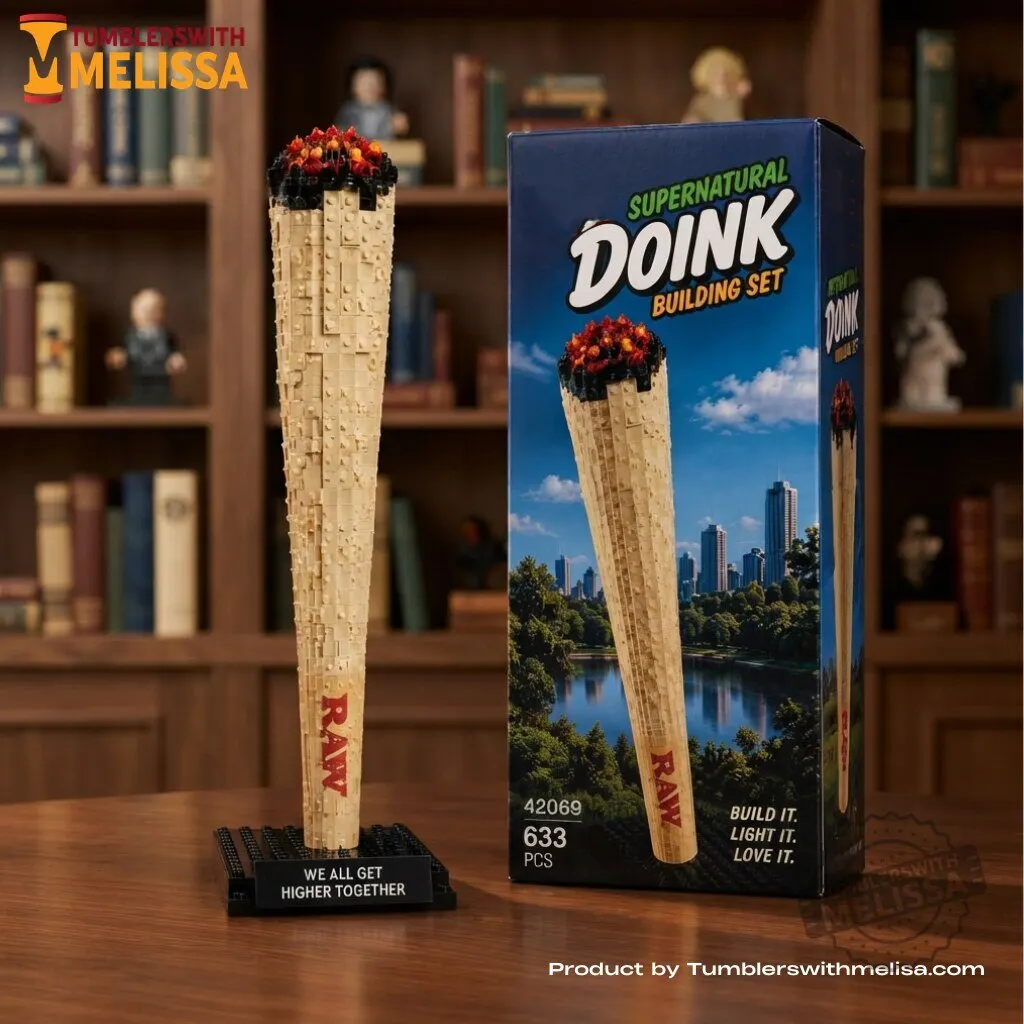 Supernatural DOINK WE ALL GET HIGHER TOGETHER Building Block Set