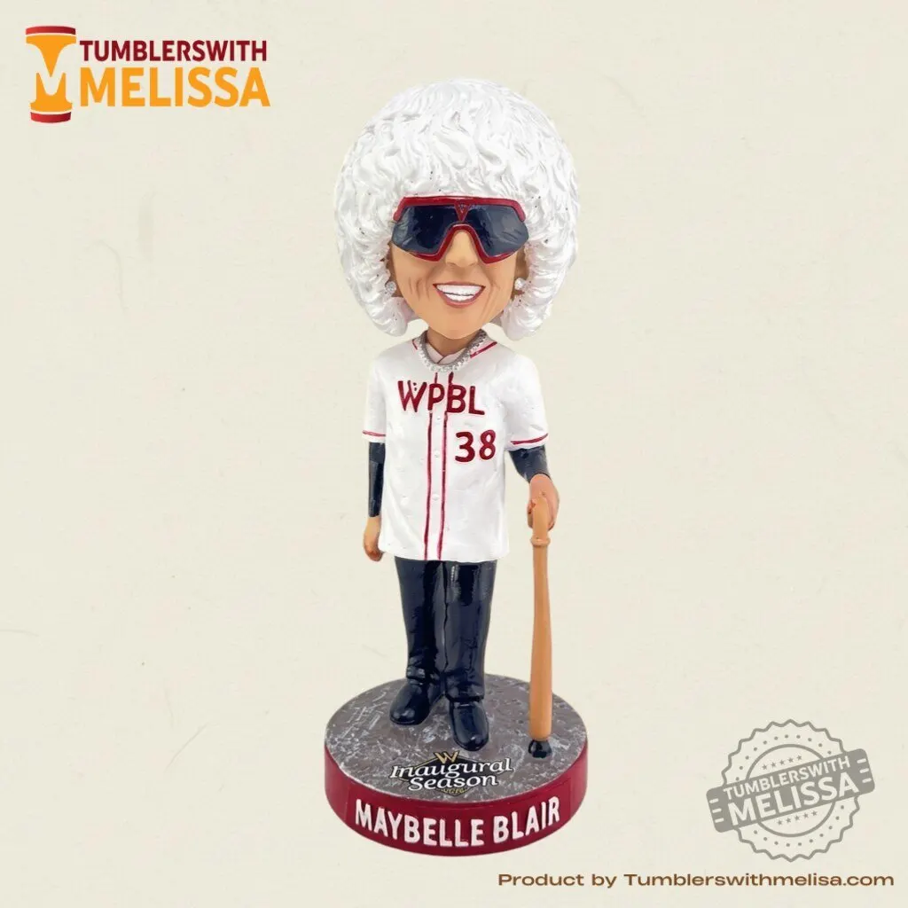 Maybelle Blair - WPBL Inaugural Season Bobblehead Maybelle Blair WPBL Inaugural Season Collectible Bobblehead – image 2 of 2