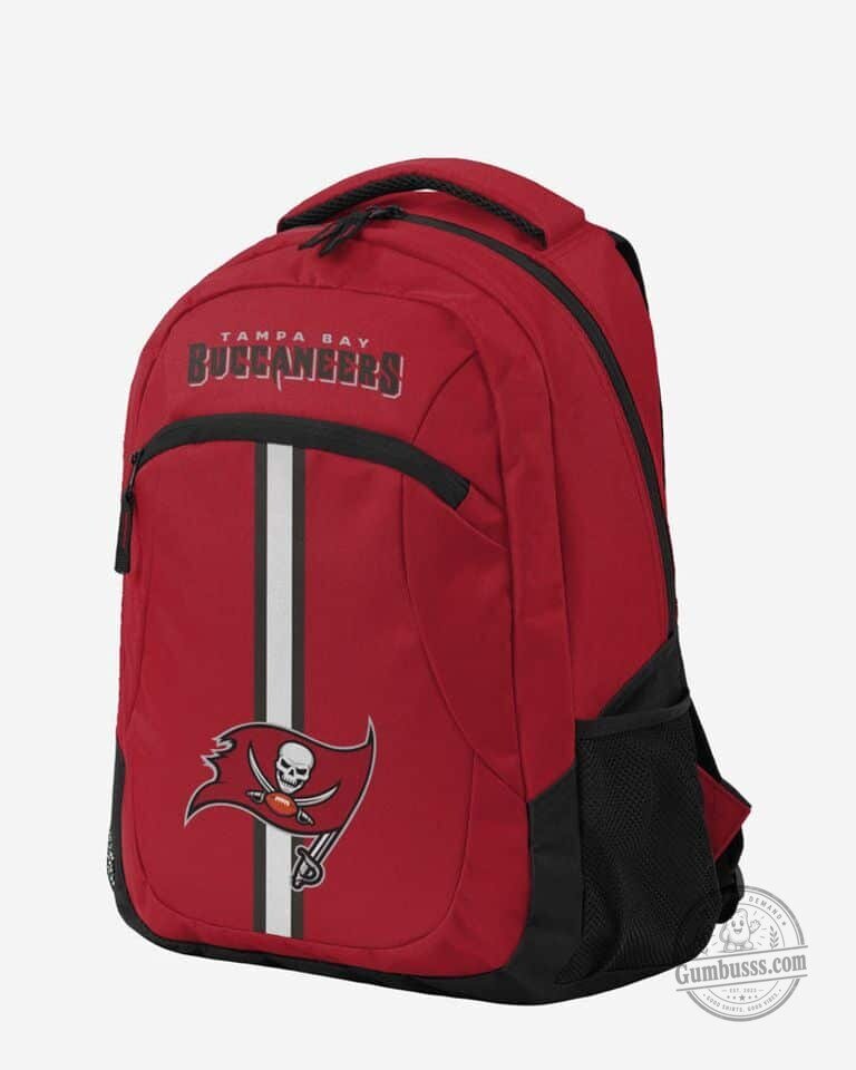 Tampa Bay Buccaneers National Football League Team Logo Red Backpack 9 Tampa Bay Buccaneers National Football League Team Logo Red Backpack