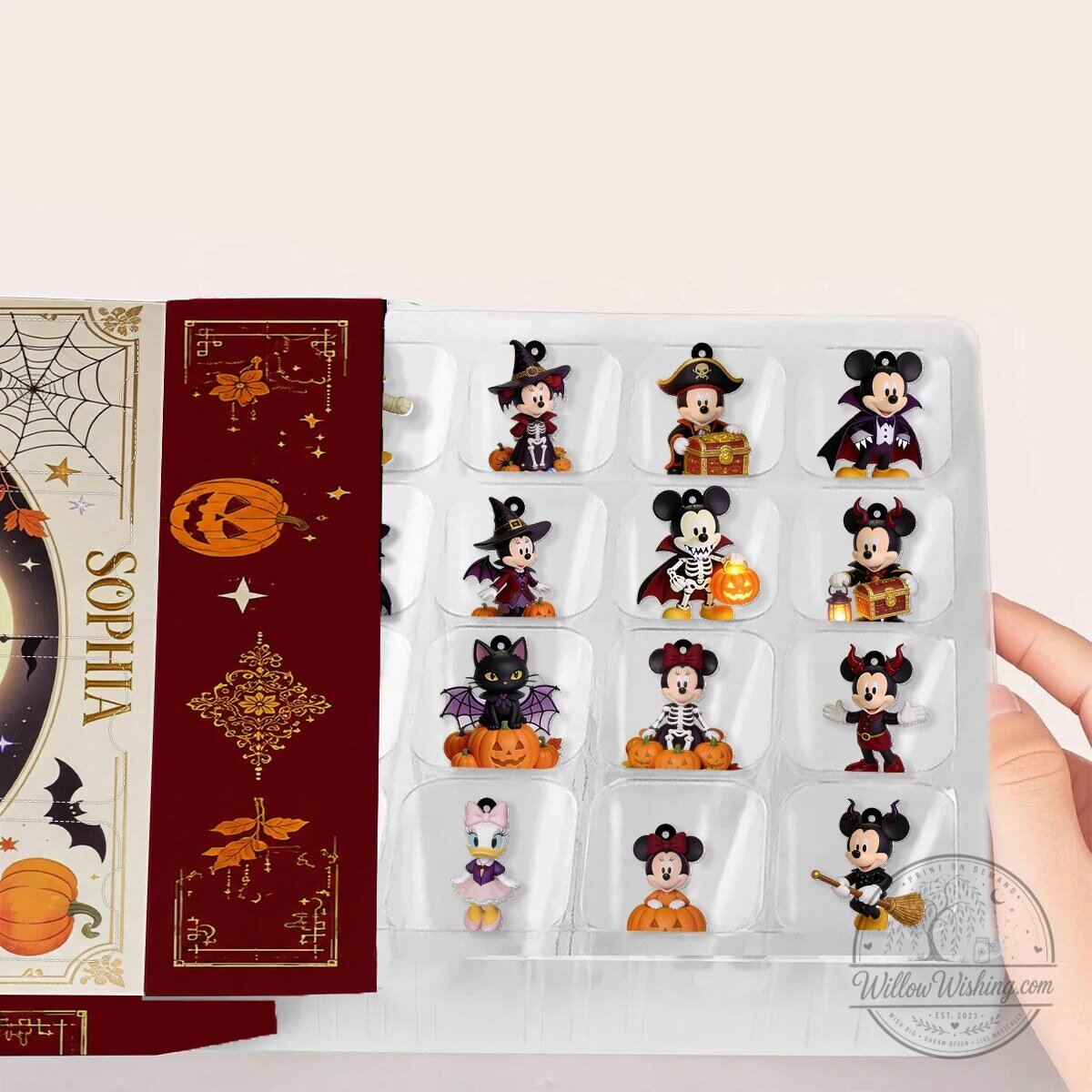 Disney Mickey Mouse and Friends Halloween Magic 24 Days Advent Calendar Box 2D 18 Disney Mickey Mouse and Friends Halloween Magic 24 Days Advent Calendar Box