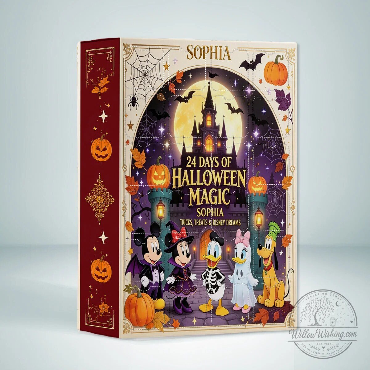 Disney Mickey Mouse and Friends Halloween Magic 24 Days Advent Calendar Box 2D 20 Disney Mickey Mouse and Friends Halloween Magic 24 Days Advent Calendar Box